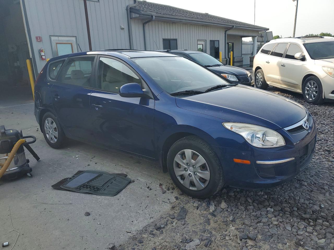 2012 Hyundai Elantra Touring Gls Blue vin: KMHDB8AE0CU139283