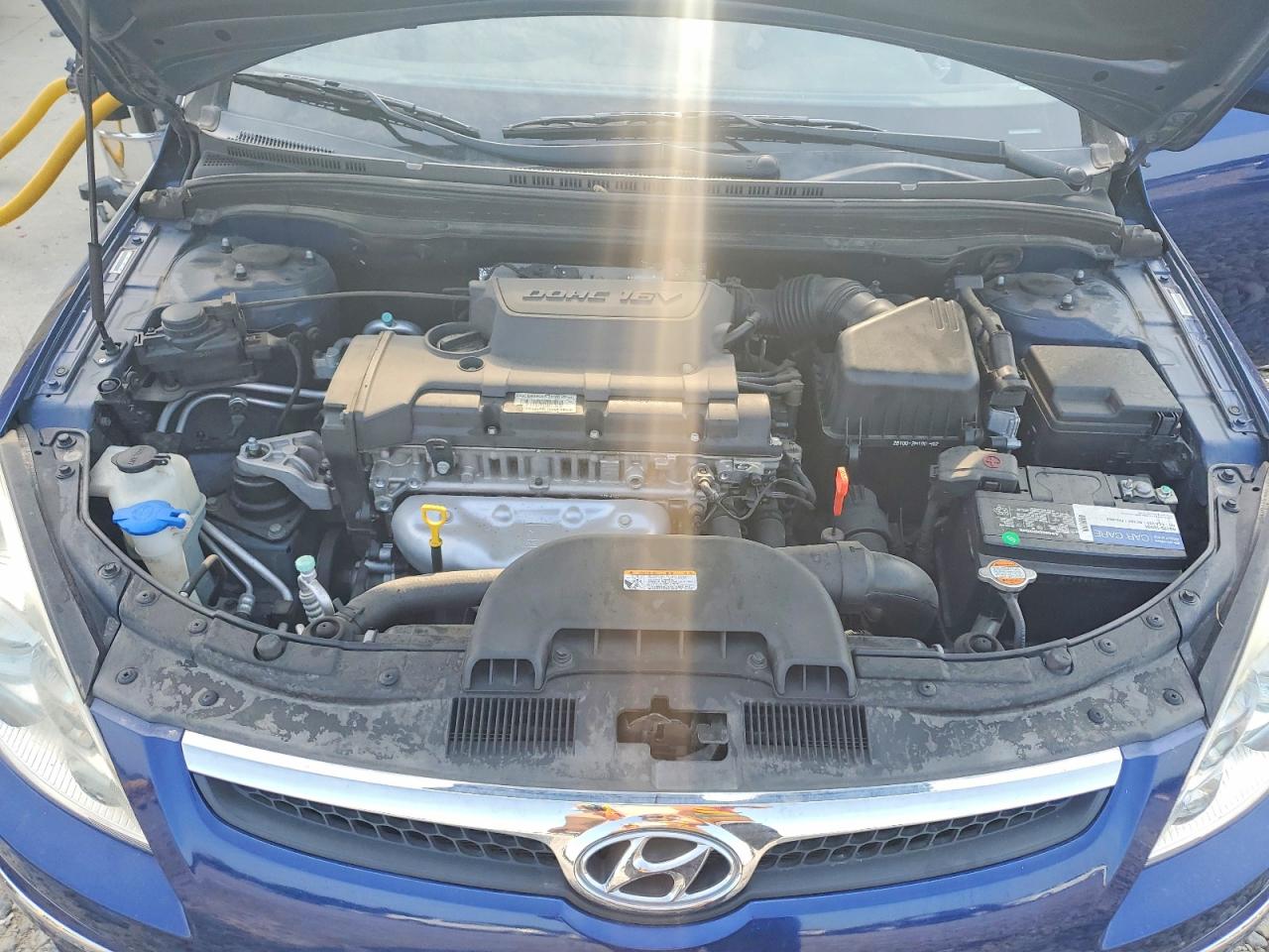 2012 Hyundai Elantra Touring Gls Blue vin: KMHDB8AE0CU139283
