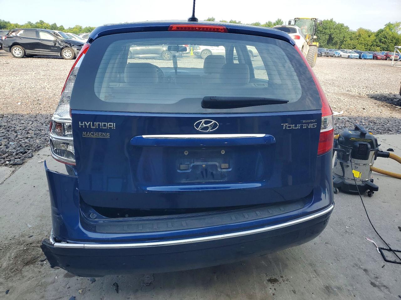 2012 Hyundai Elantra Touring Gls Blue vin: KMHDB8AE0CU139283