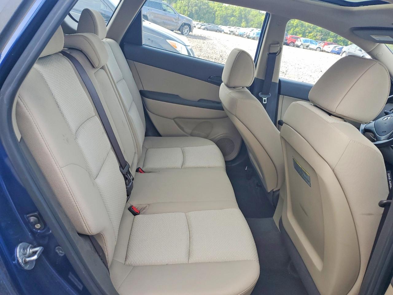 2012 Hyundai Elantra Touring Gls Blue vin: KMHDB8AE0CU139283