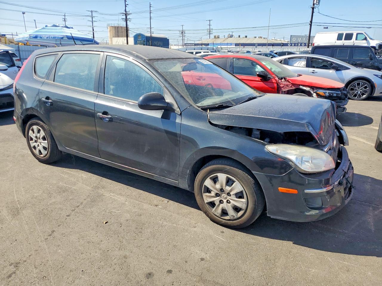 2010 Hyundai Elantra Touring Gls Черный vin: KMHDB8AE1AU053302
