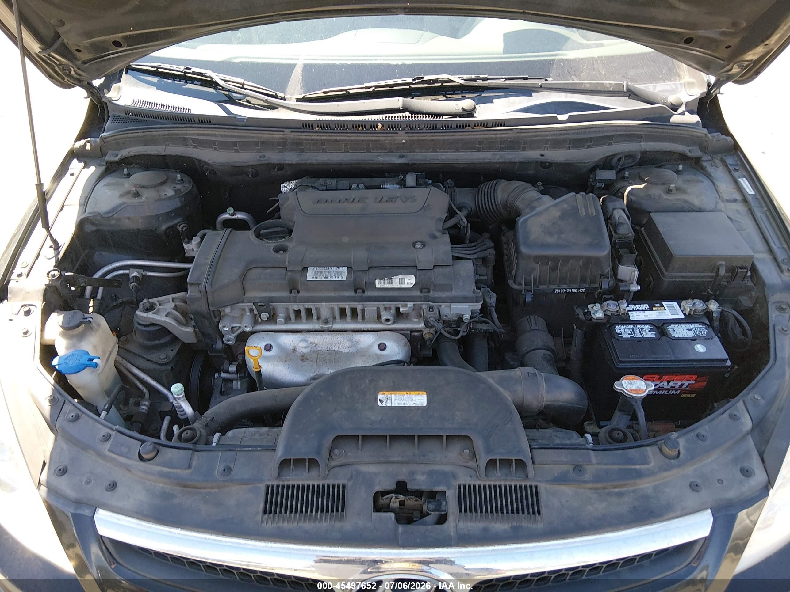 2010 Hyundai Elantra Touring Gls Black vin: KMHDB8AE2AU052823