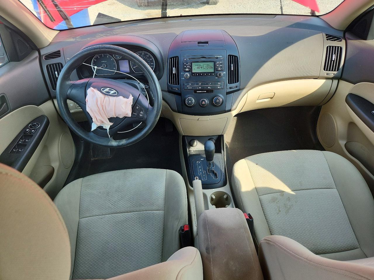 2010 Hyundai Elantra Touring Gls Red vin: KMHDB8AE2AU085529
