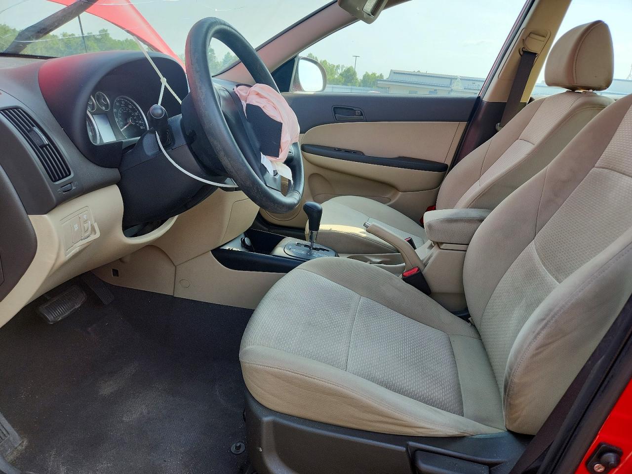 2010 Hyundai Elantra Touring Gls Red vin: KMHDB8AE2AU085529