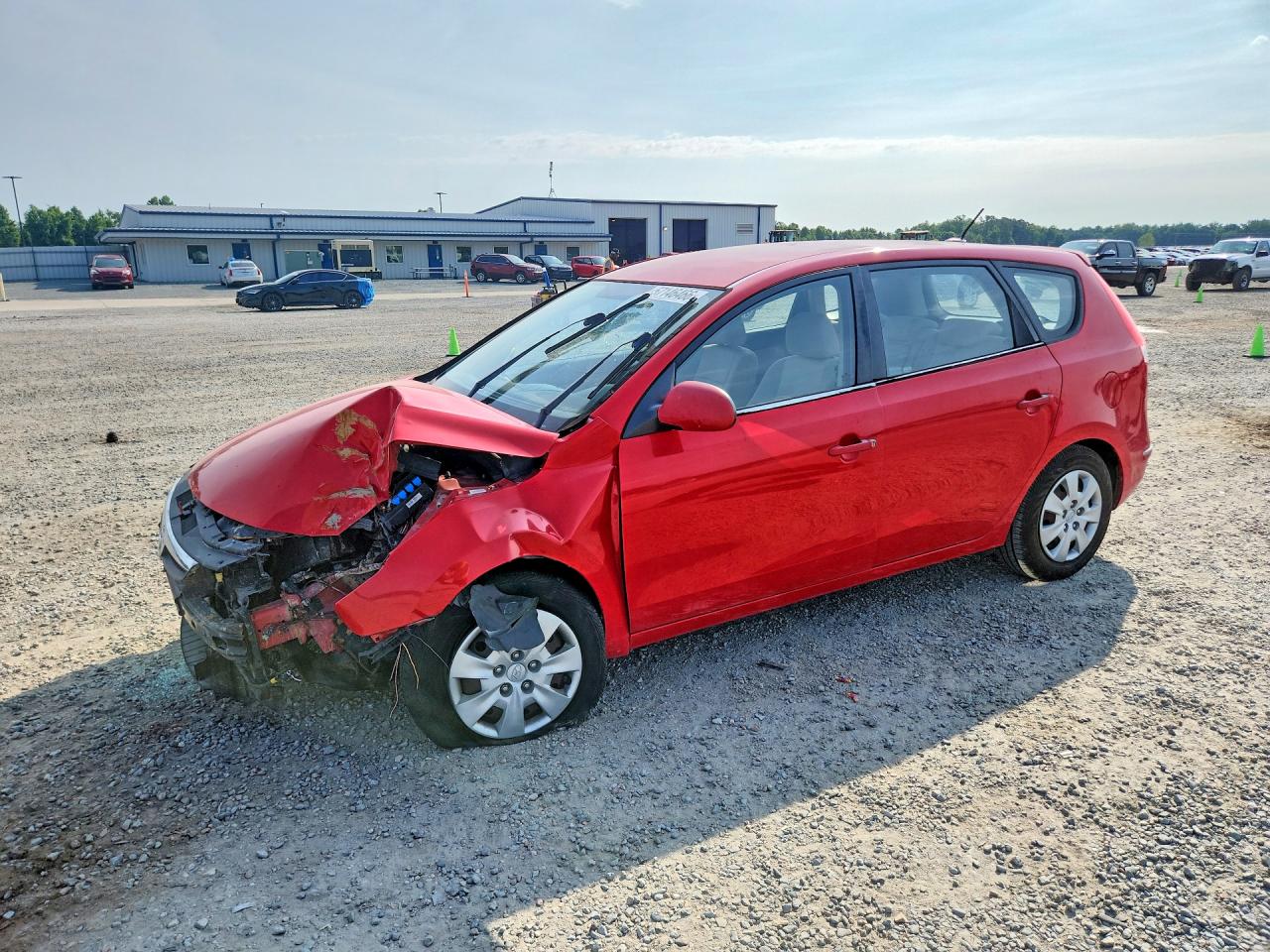 2010 Hyundai Elantra Touring Gls Red vin: KMHDB8AE2AU085529