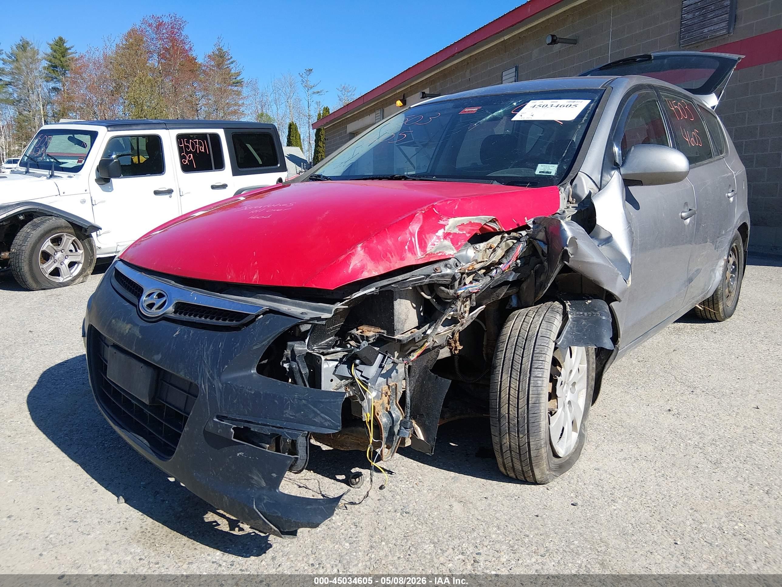 2011 Hyundai Elantra Touring Gls Silver vin: KMHDB8AE2BU095768