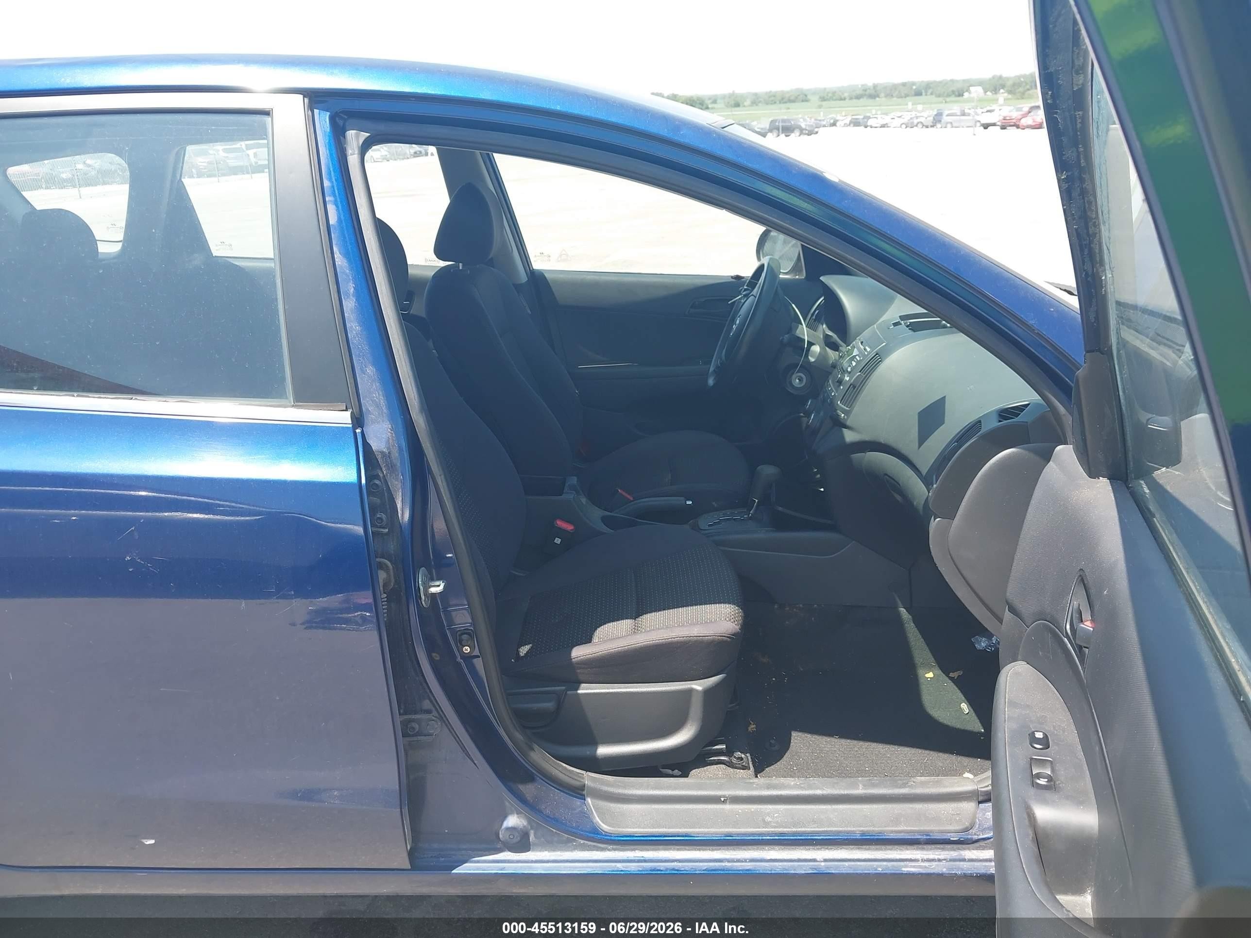 2011 Hyundai Elantra Touring Gls Blue vin: KMHDB8AE2BU096905