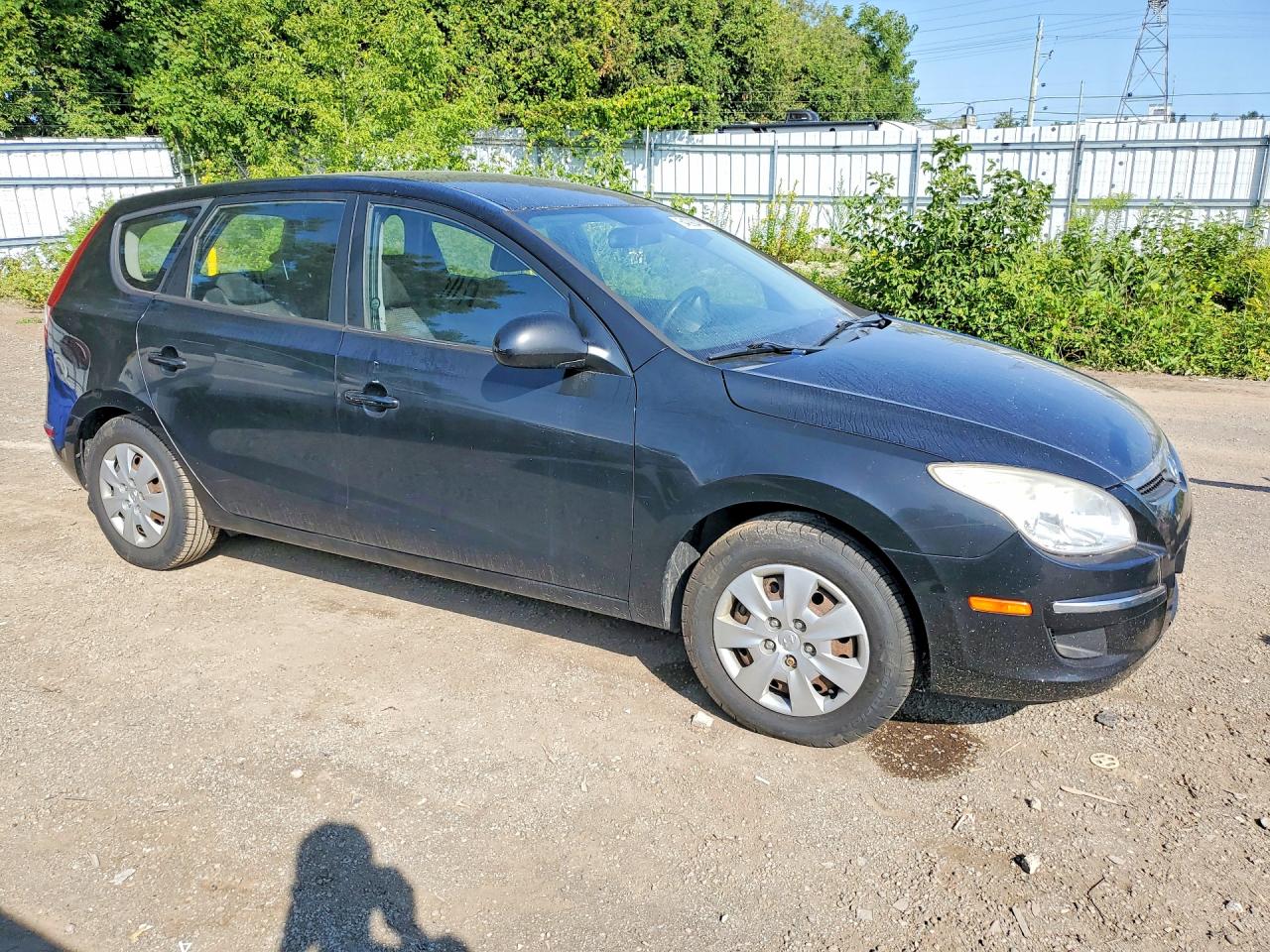 2011 Hyundai Elantra Touring Gls Black vin: KMHDB8AE2BU100760