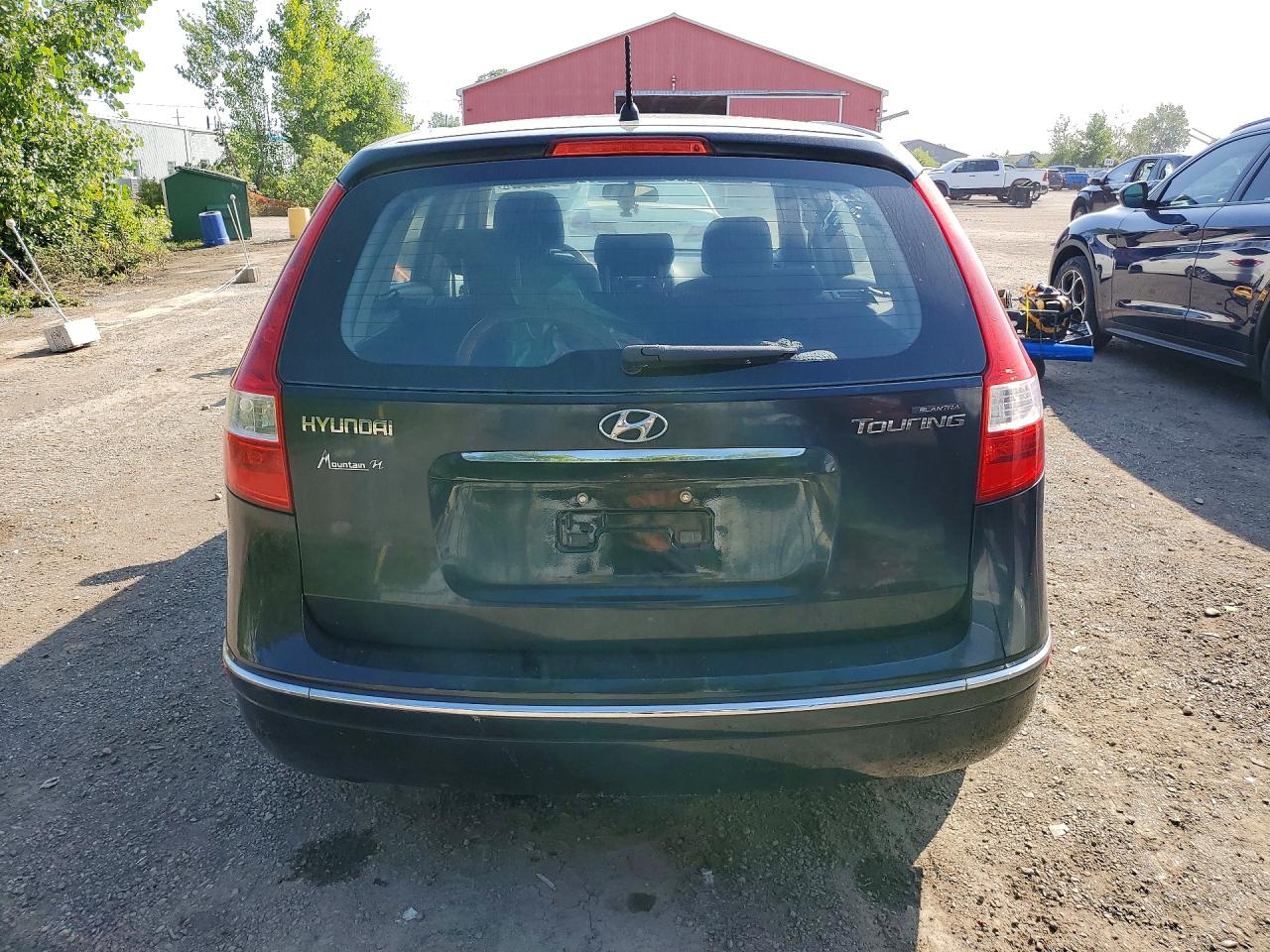2011 Hyundai Elantra Touring Gls Black vin: KMHDB8AE2BU100760