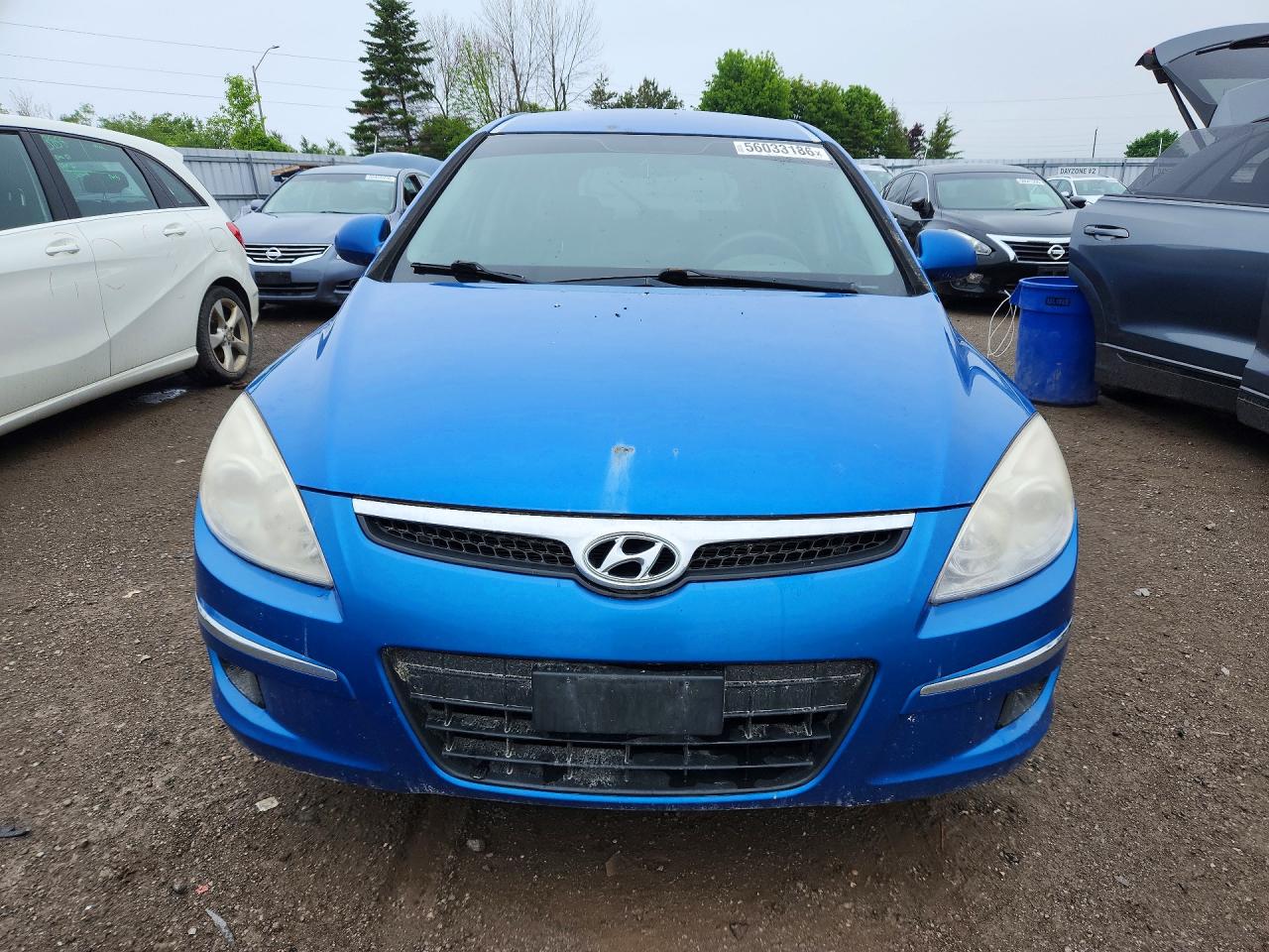 2012 Hyundai Elantra Touring Gls Blue vin: KMHDB8AE2CU127328