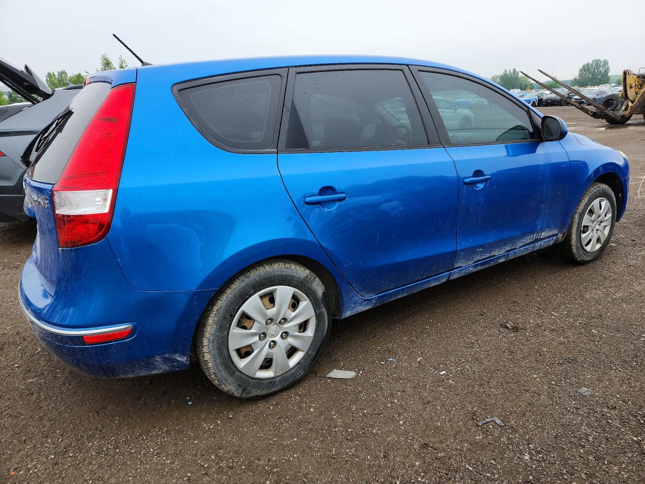 2012 Hyundai Elantra Touring Gls Blue vin: KMHDB8AE2CU127328