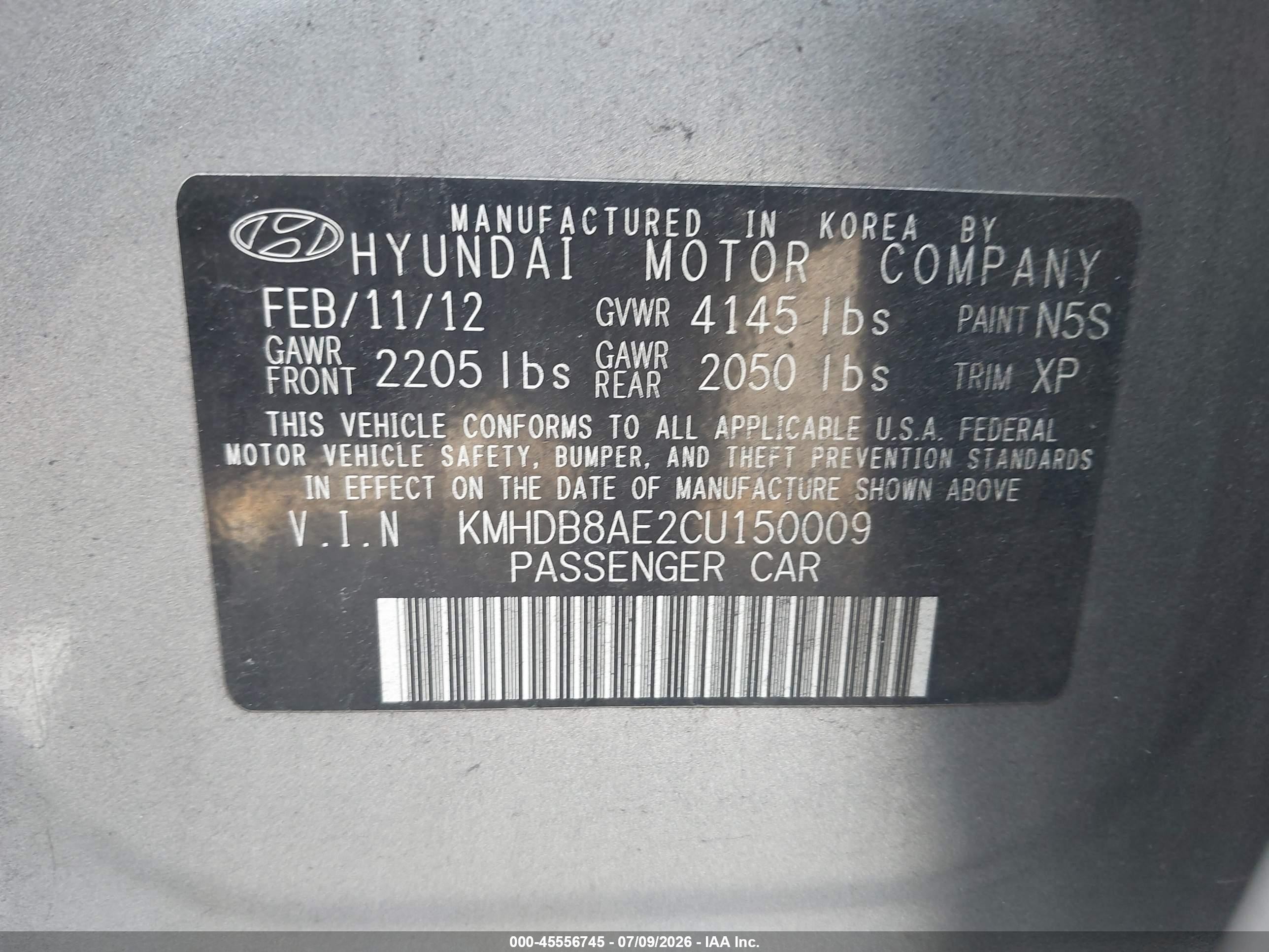 2012 Hyundai Elantra Touring Gls Серебряный vin: KMHDB8AE2CU150009