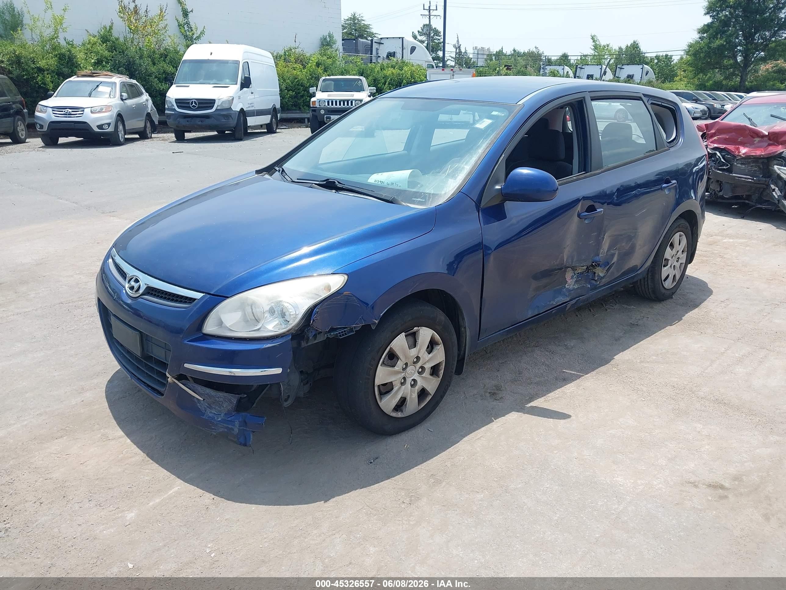 2011 Hyundai Elantra Touring Gls Синий vin: KMHDB8AE3BU093222