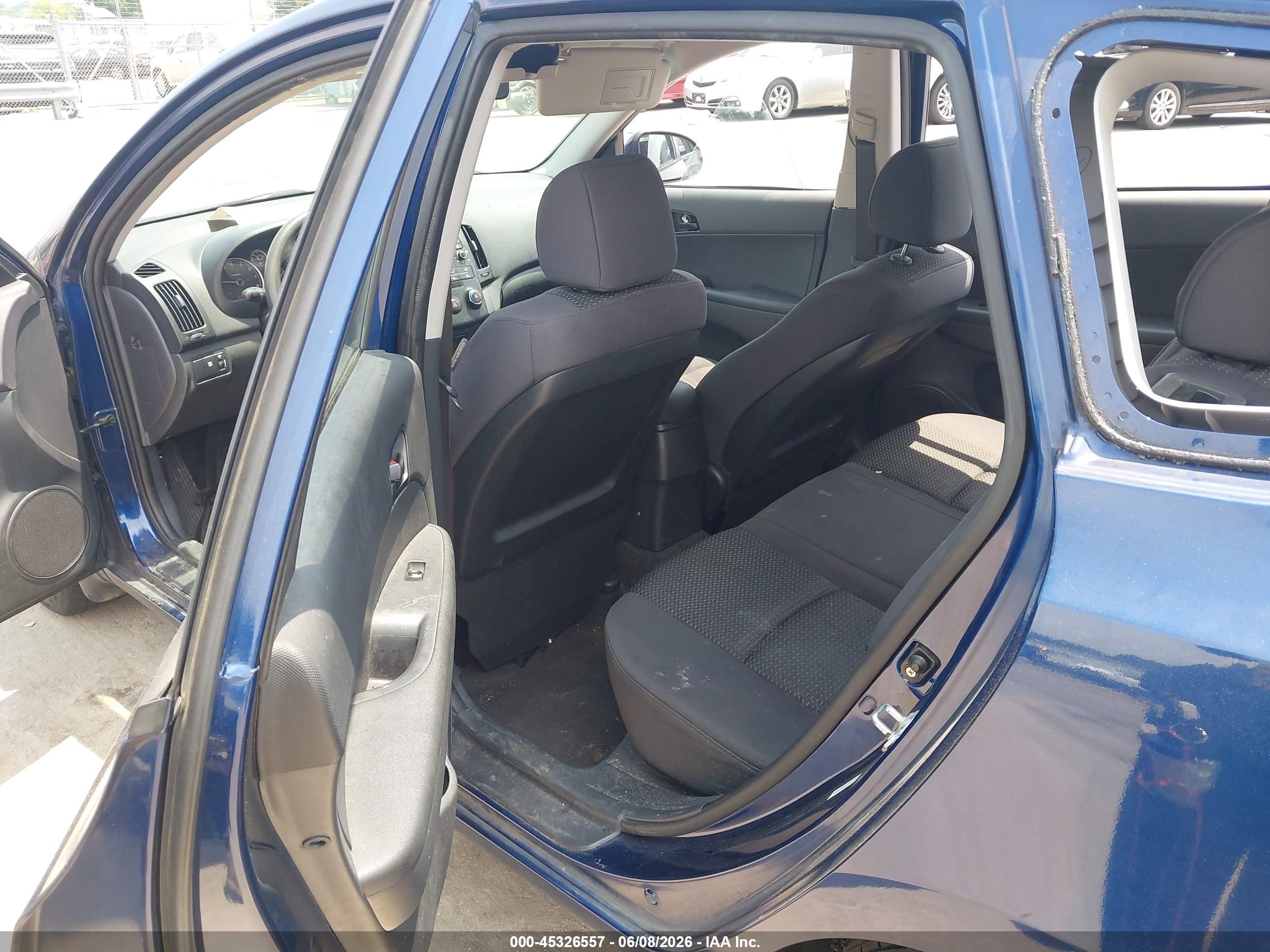 2011 Hyundai Elantra Touring Gls Синий vin: KMHDB8AE3BU093222