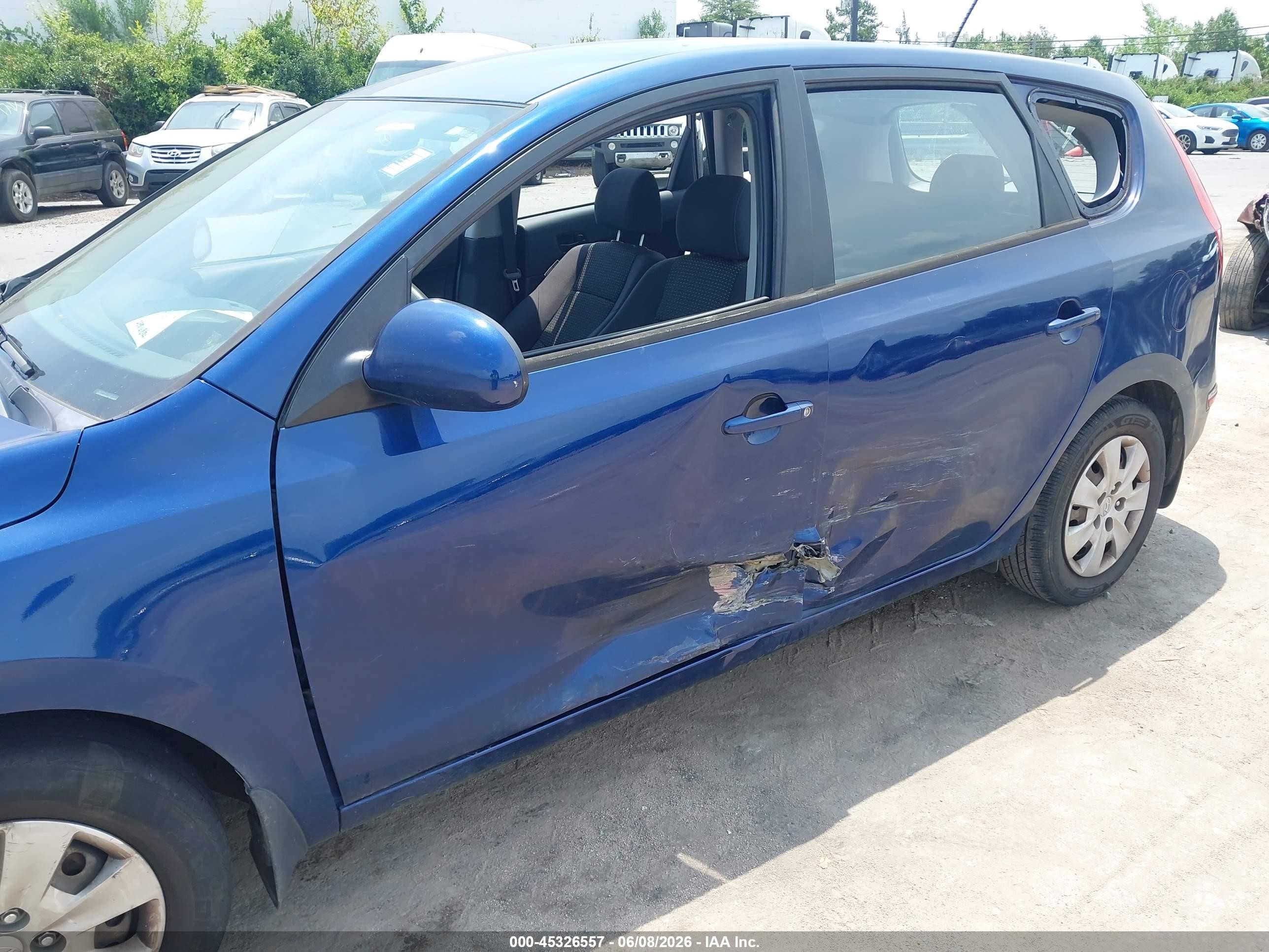2011 Hyundai Elantra Touring Gls Синий vin: KMHDB8AE3BU093222