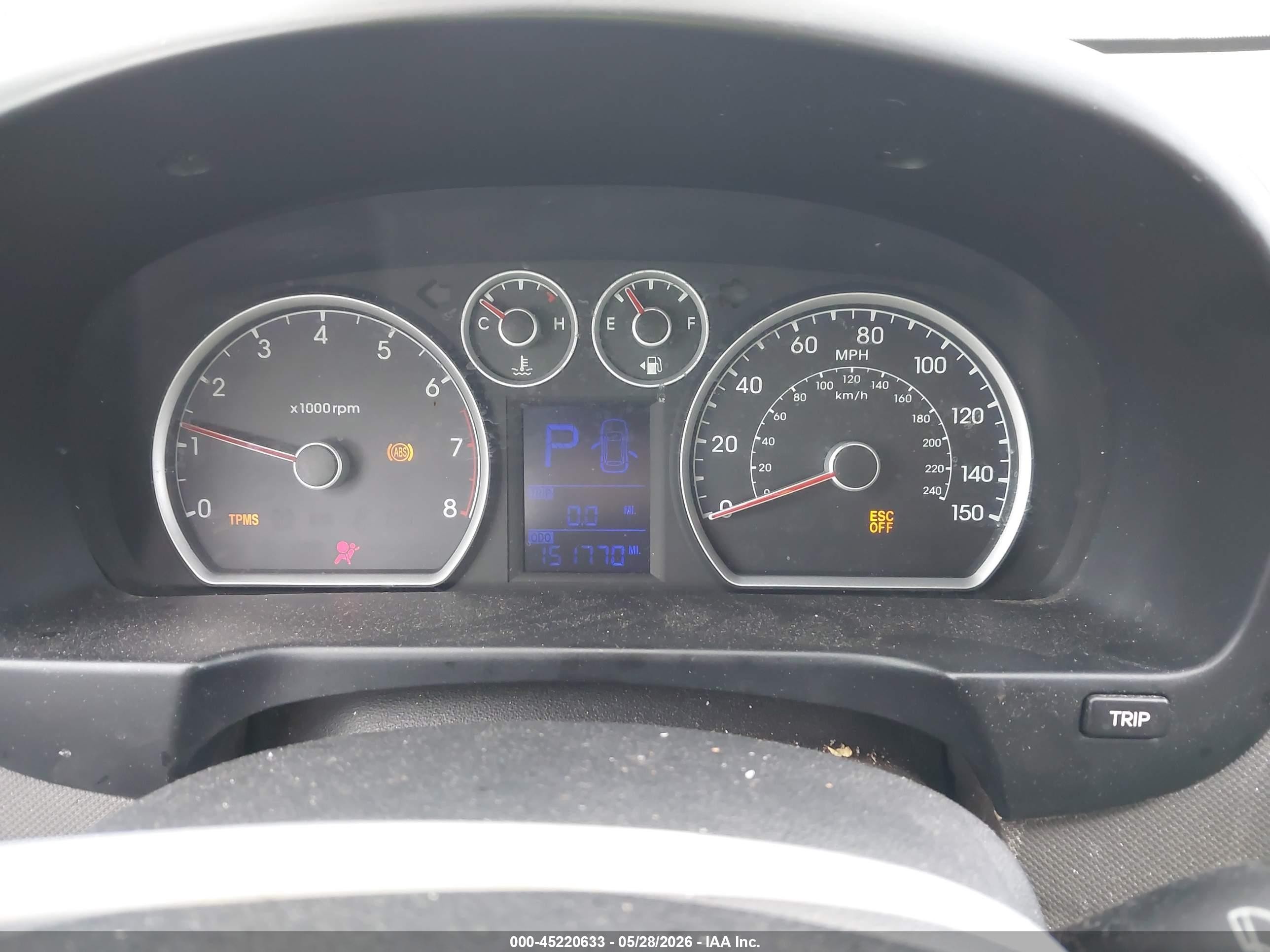 2010 Hyundai Elantra Touring Gls Blue vin: KMHDB8AE4AU080672