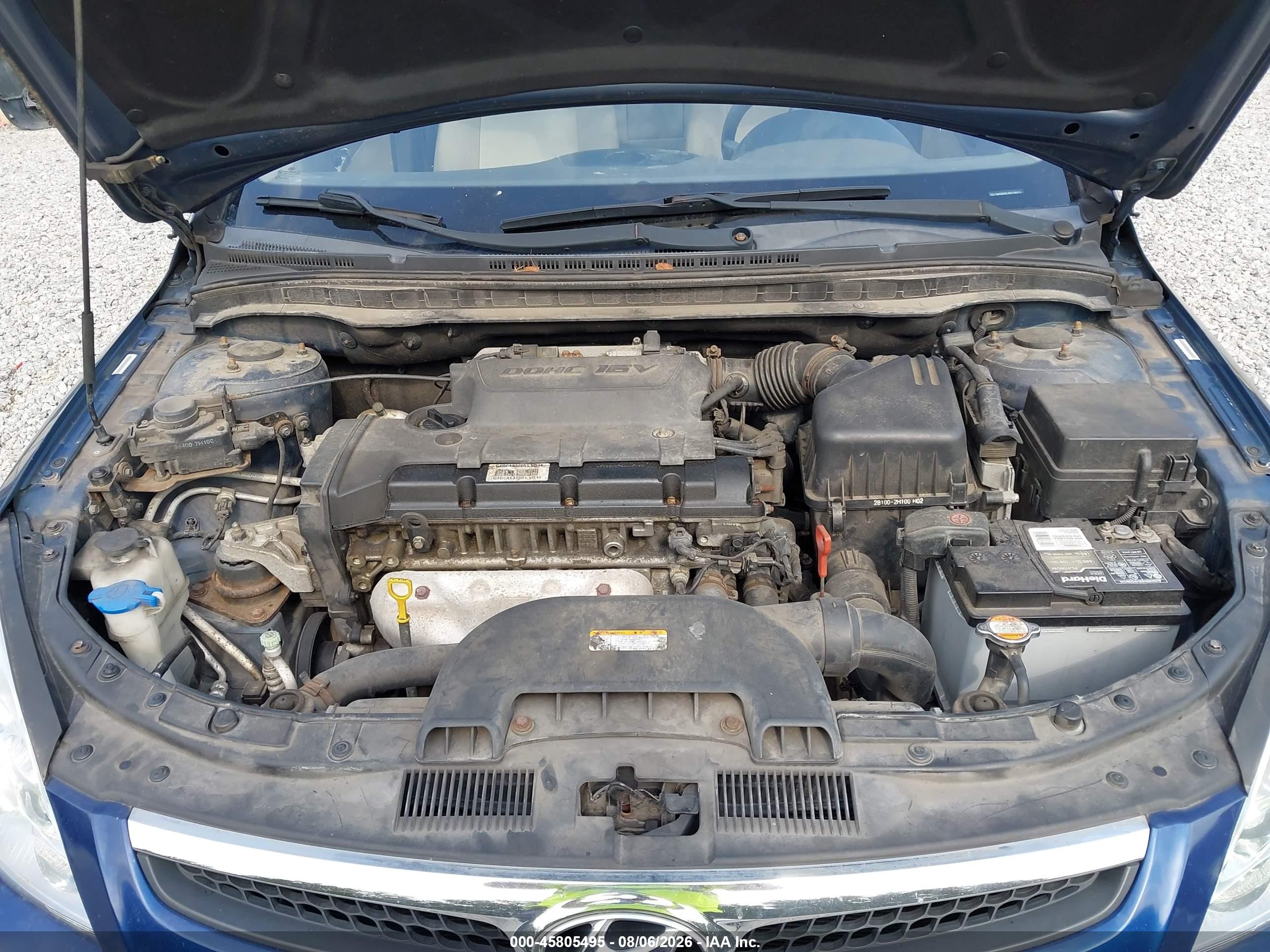 2011 Hyundai Elantra Touring Gls Blue vin: KMHDB8AE4BU106415