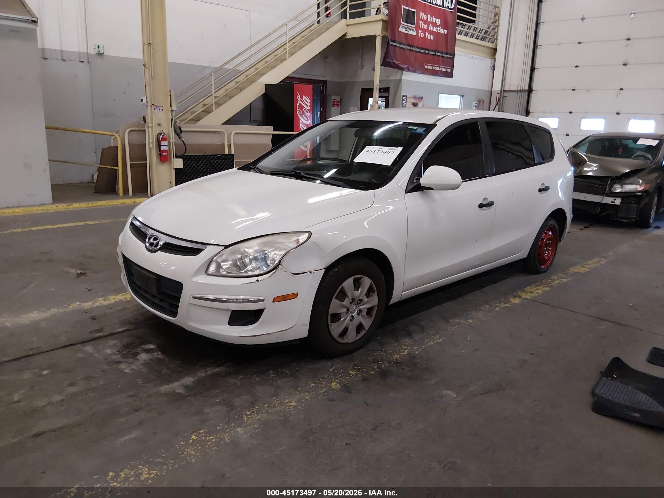 2010 Hyundai Elantra Touring Gls White vin: KMHDB8AE5AU053397