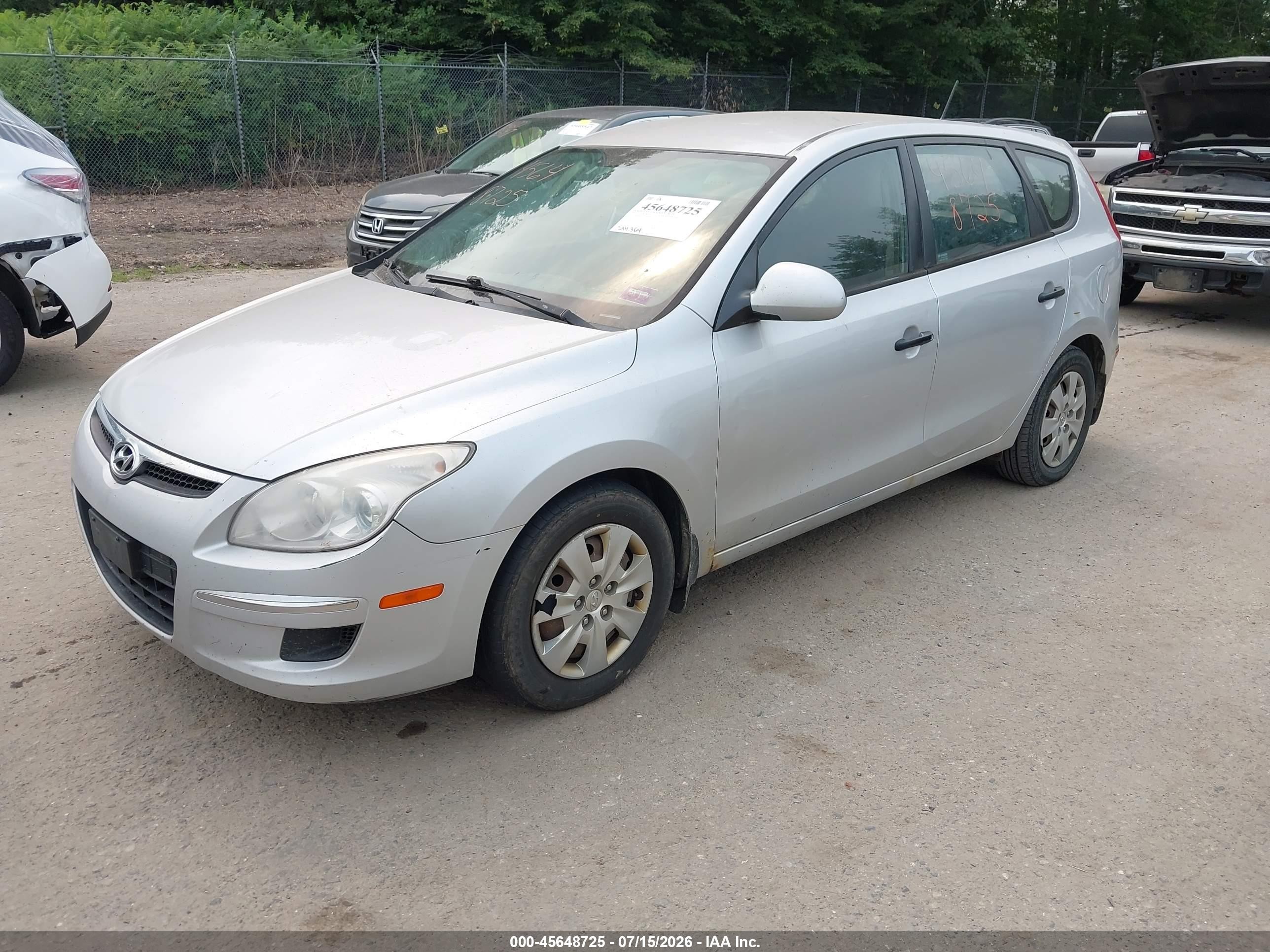 2010 Hyundai Elantra Touring Gls Серебряный vin: KMHDB8AE5AU055358