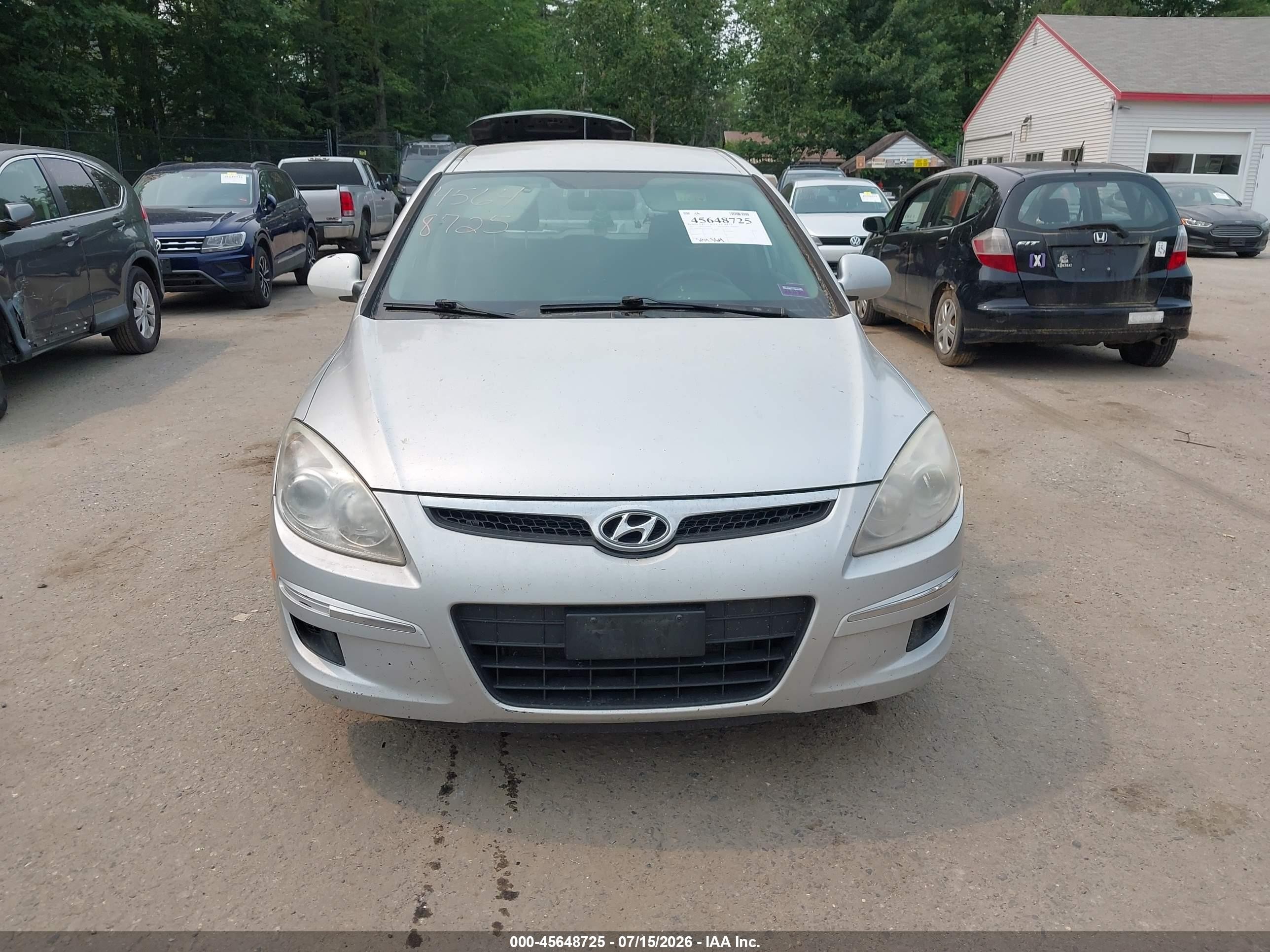 2010 Hyundai Elantra Touring Gls Серебряный vin: KMHDB8AE5AU055358