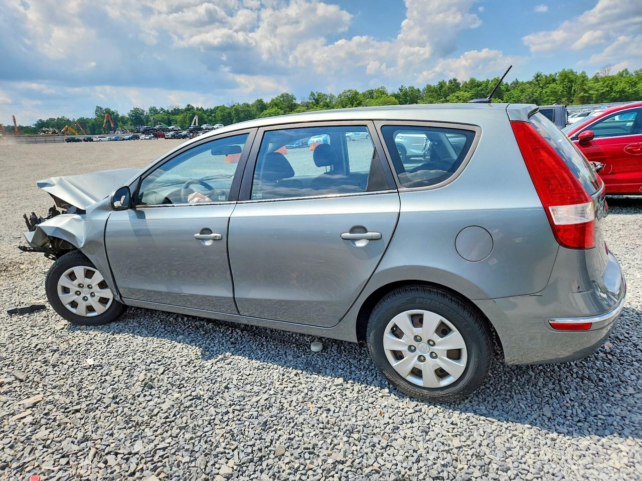 2010 Hyundai Elantra Touring Gls Gray vin: KMHDB8AE5AU066568