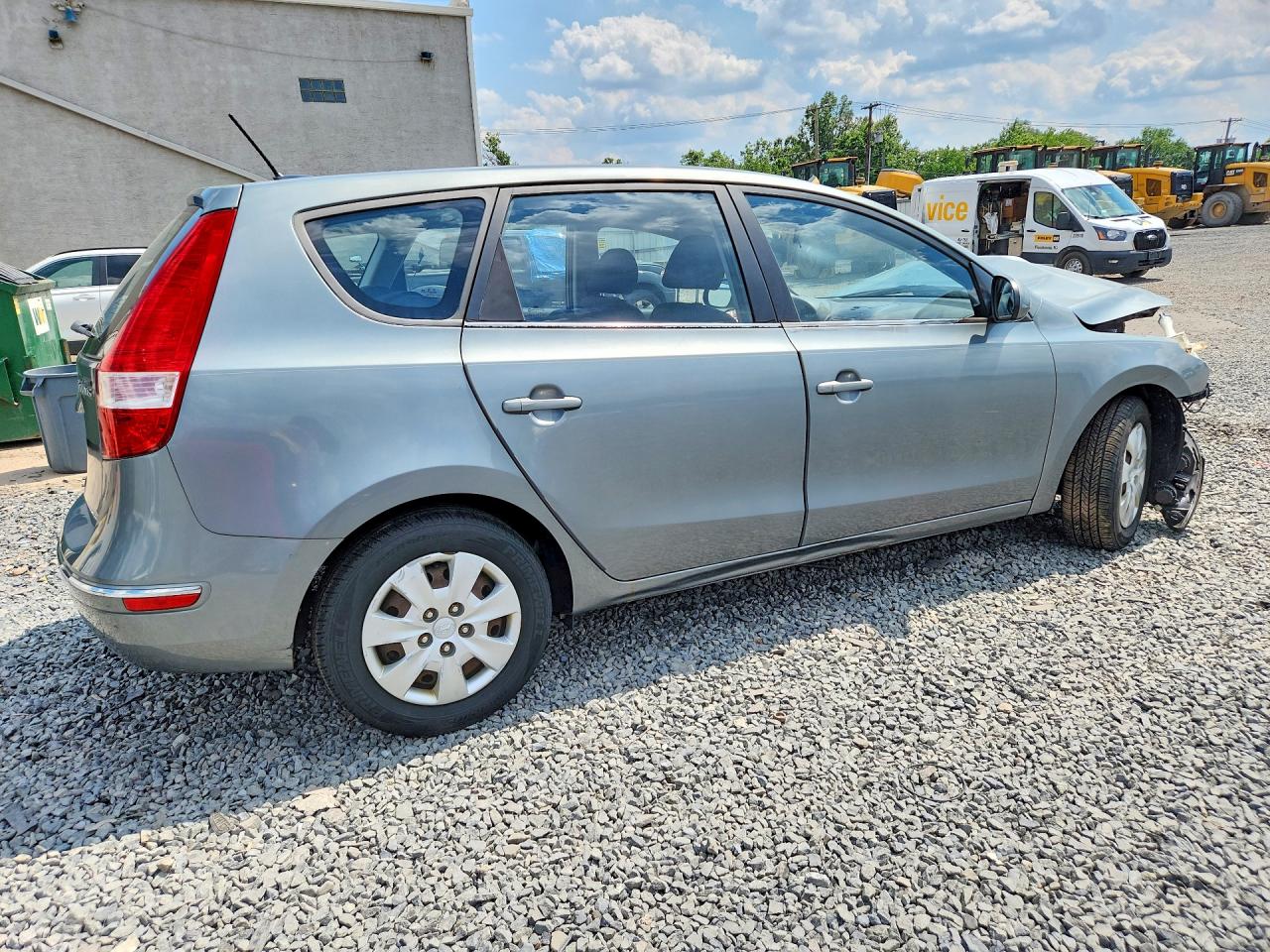 2010 Hyundai Elantra Touring Gls Gray vin: KMHDB8AE5AU066568