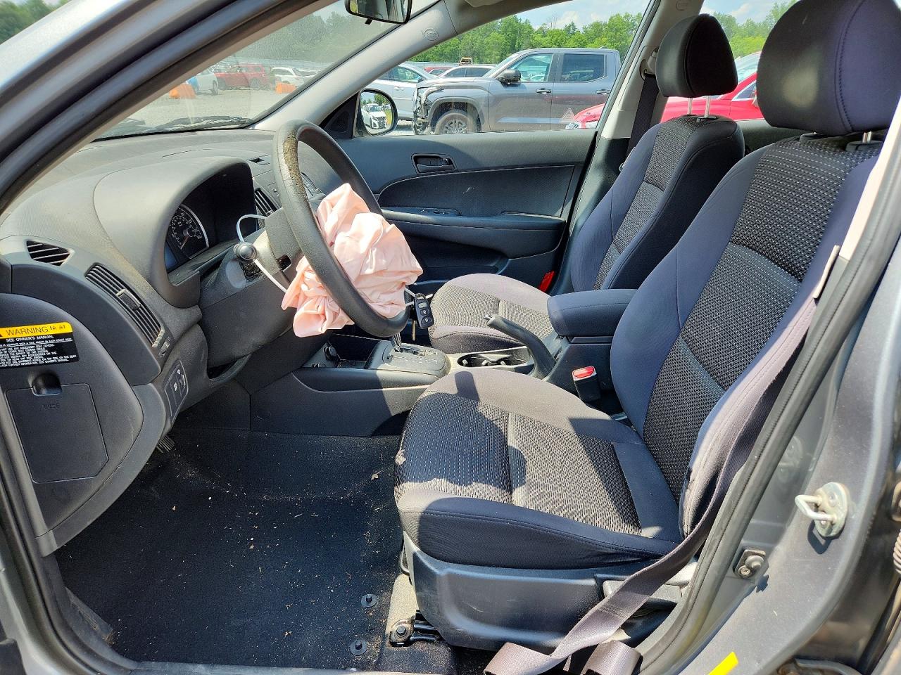 2010 Hyundai Elantra Touring Gls Gray vin: KMHDB8AE5AU066568