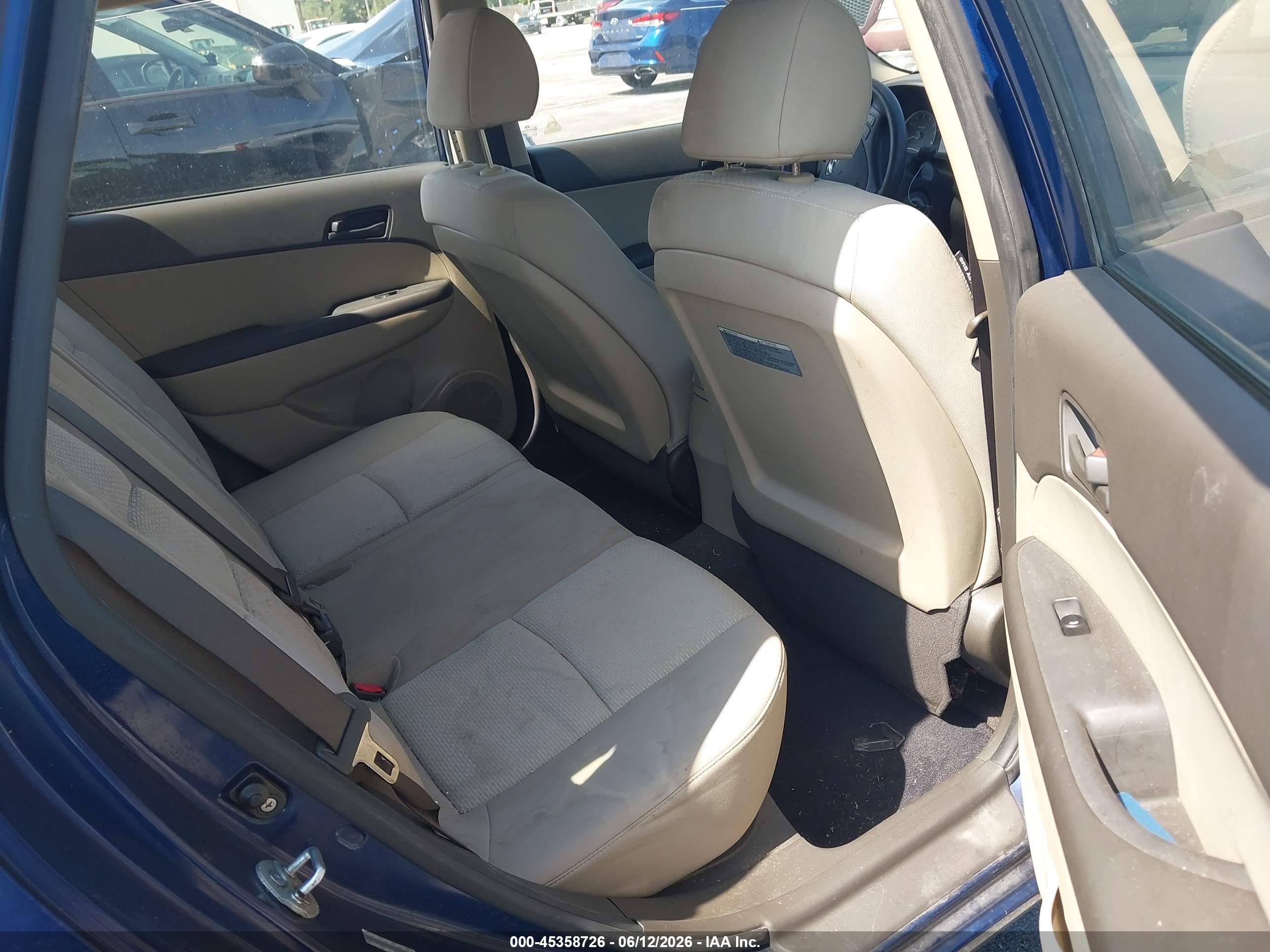 2011 Hyundai Elantra Touring Gls Blue vin: KMHDB8AE5BU106651