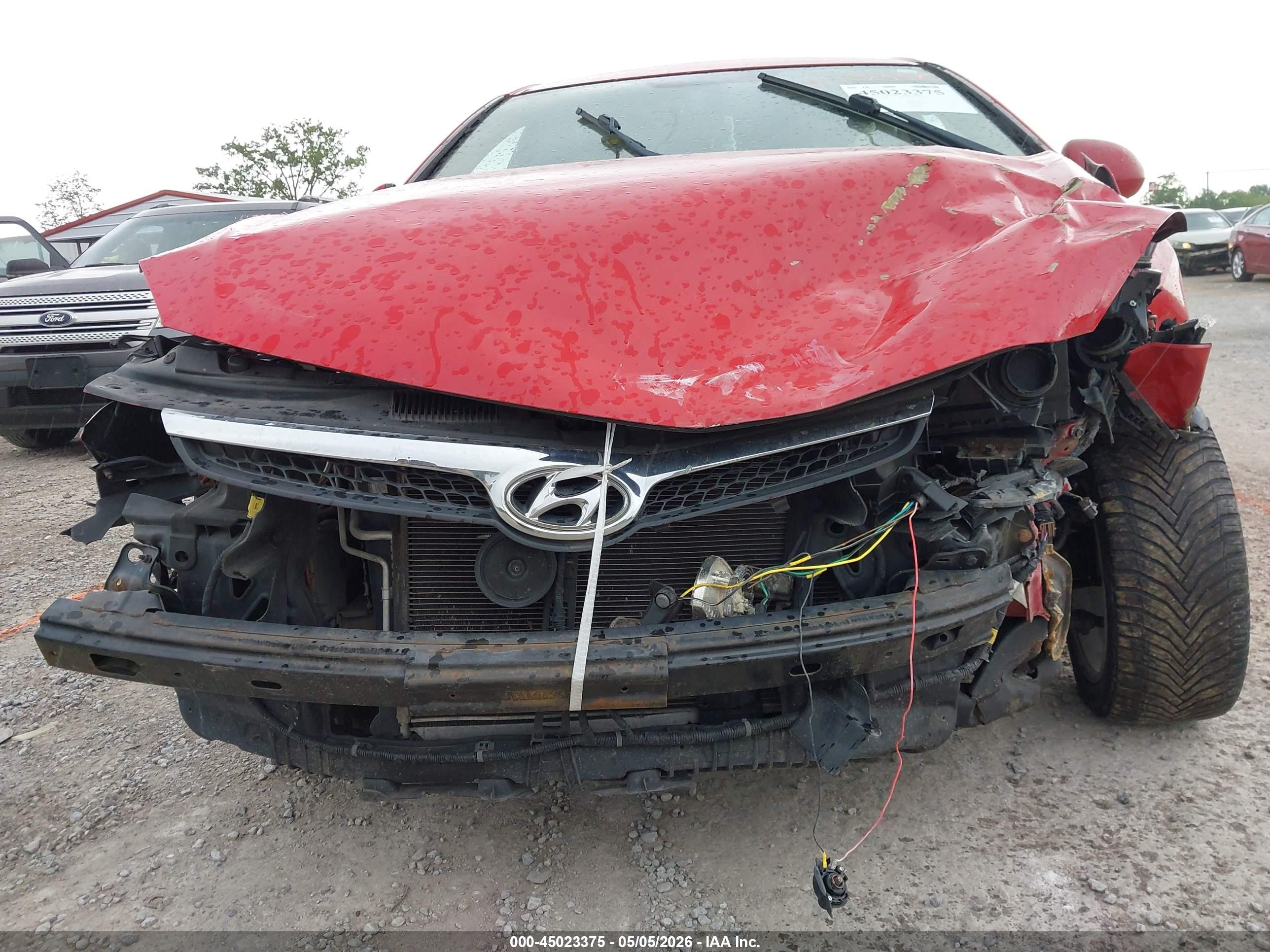2012 Hyundai Elantra Touring Gls Красный vin: KMHDB8AE5CU128134