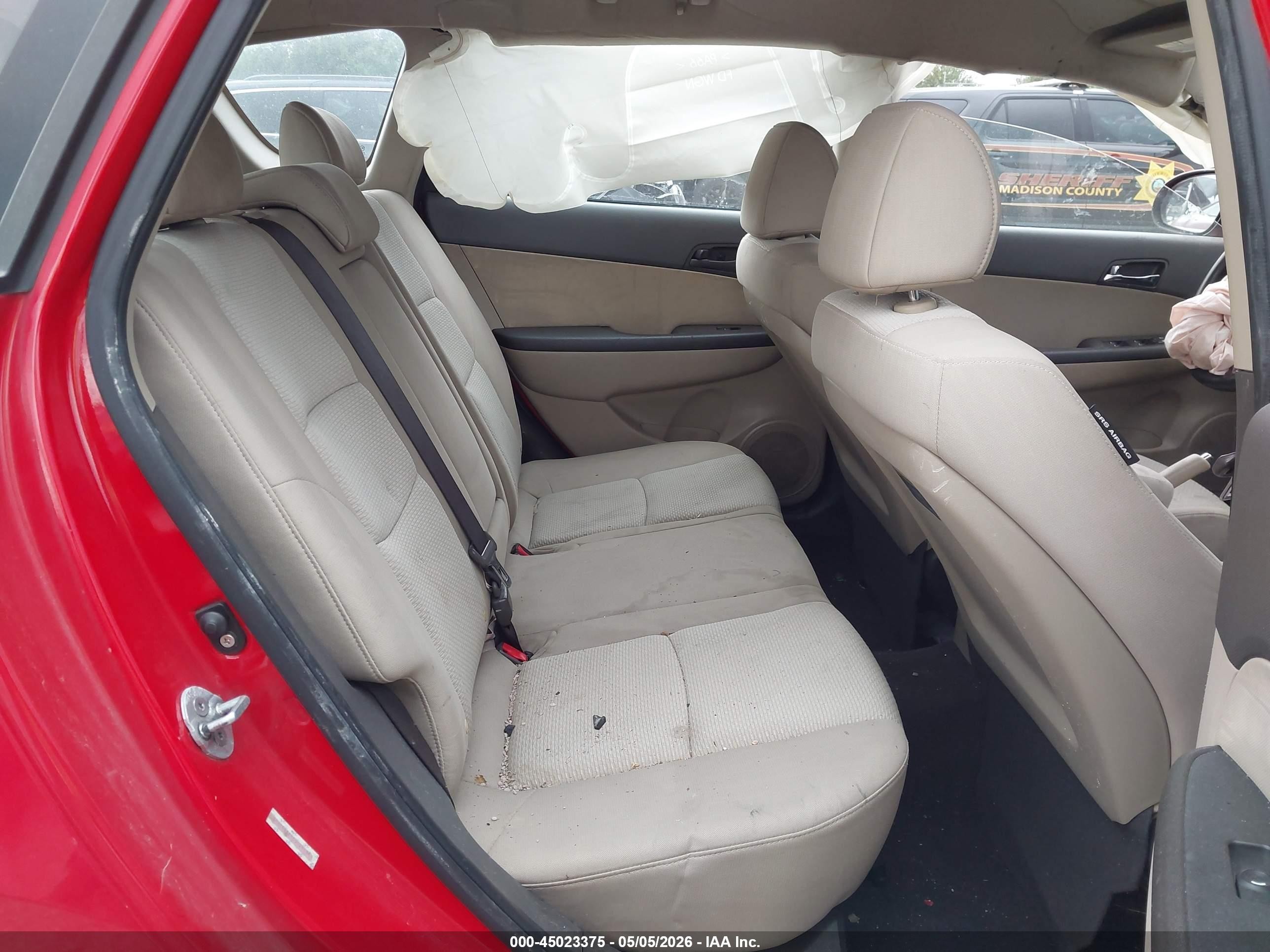 2012 Hyundai Elantra Touring Gls Красный vin: KMHDB8AE5CU128134