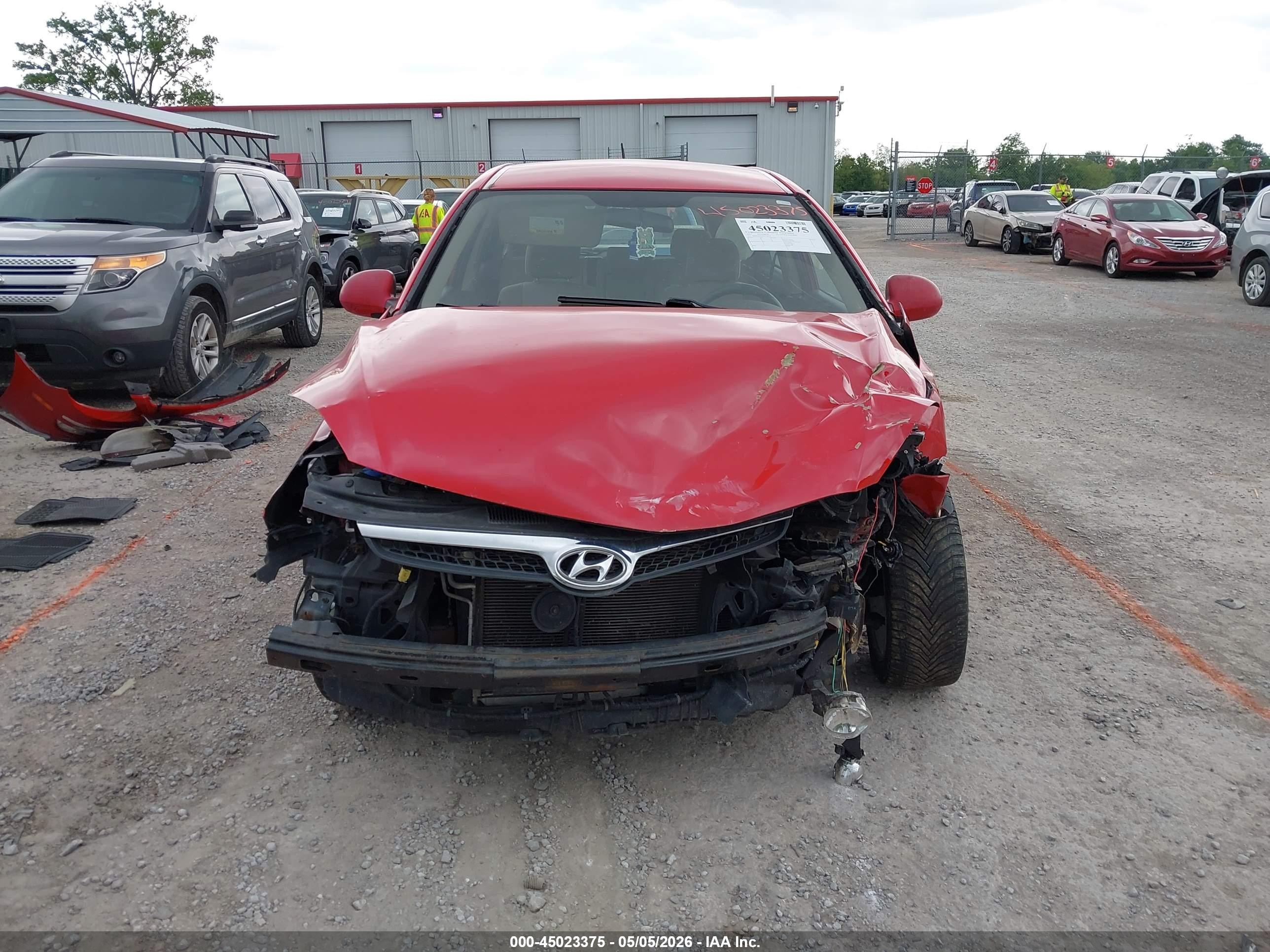 2012 Hyundai Elantra Touring Gls Красный vin: KMHDB8AE5CU128134