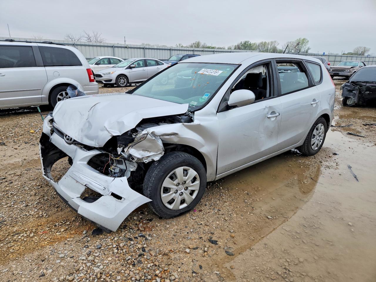2012 Hyundai Elantra Touring Gls Silver vin: KMHDB8AE5CU138372