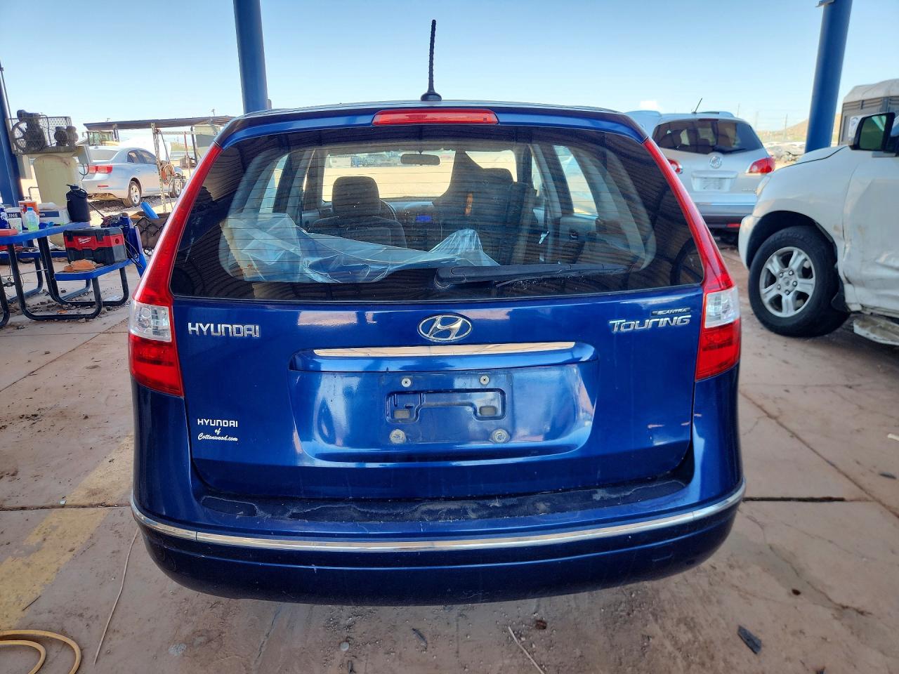 2012 Hyundai Elantra Touring Gls Blue vin: KMHDB8AE5CU155804