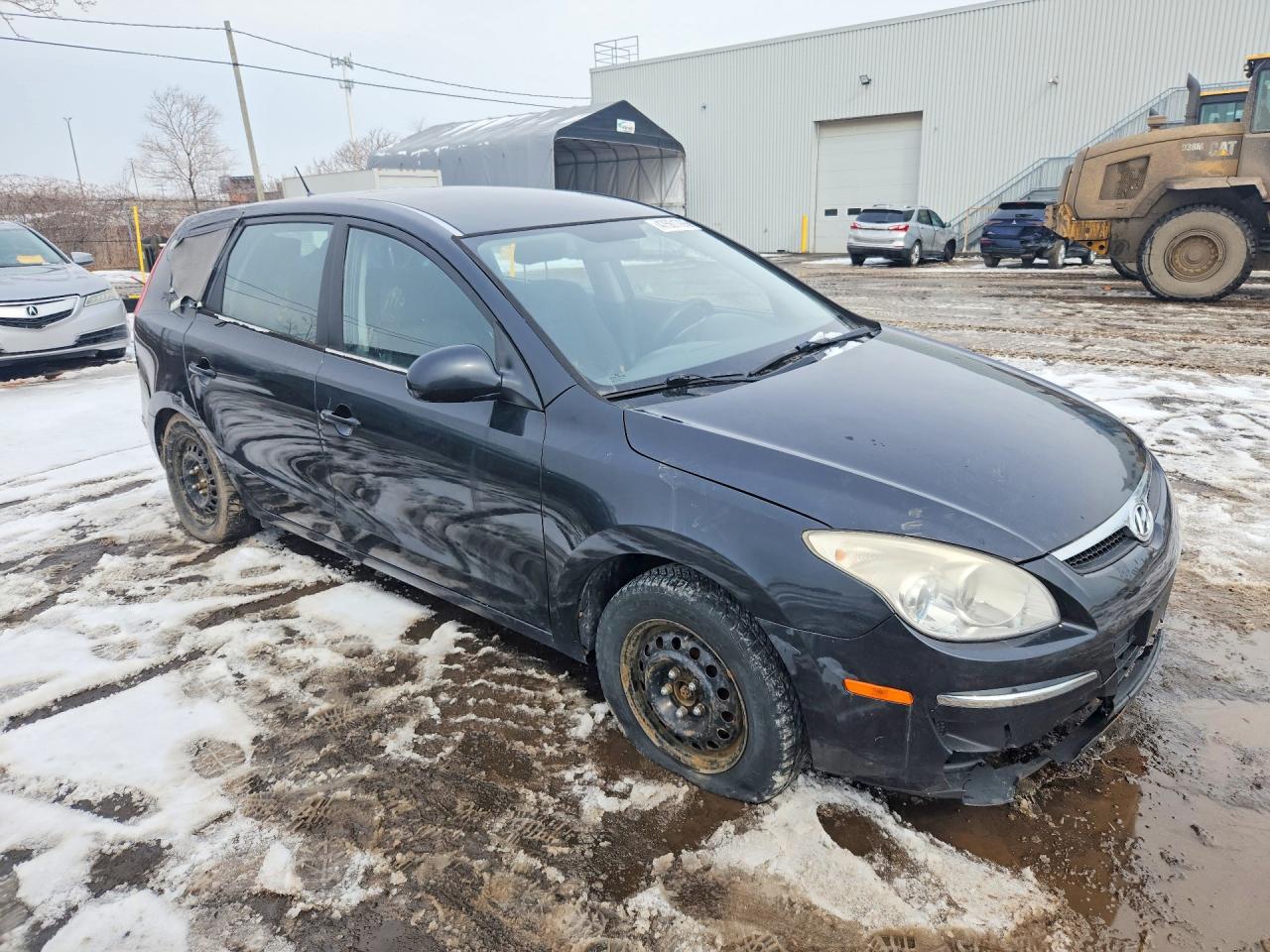 2010 Hyundai Elantra Touring Gls Black vin: KMHDB8AE6AU062335