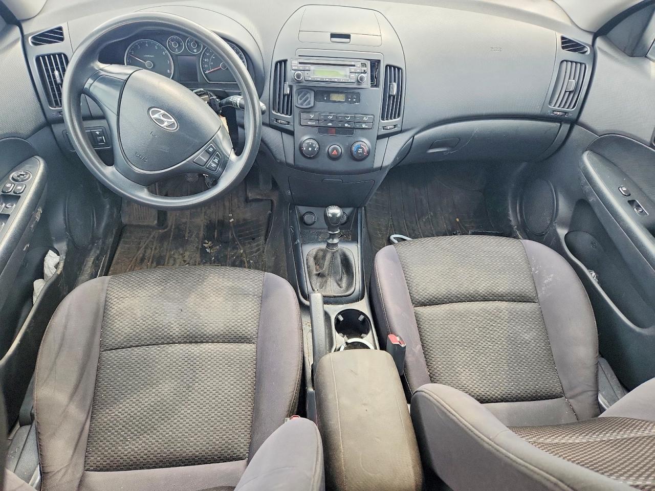 2010 Hyundai Elantra Touring Gls Black vin: KMHDB8AE6AU062335