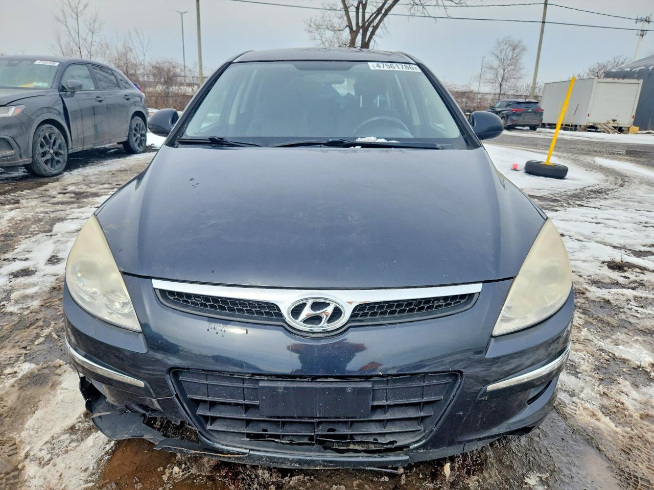 2010 Hyundai Elantra Touring Gls Black vin: KMHDB8AE6AU062335