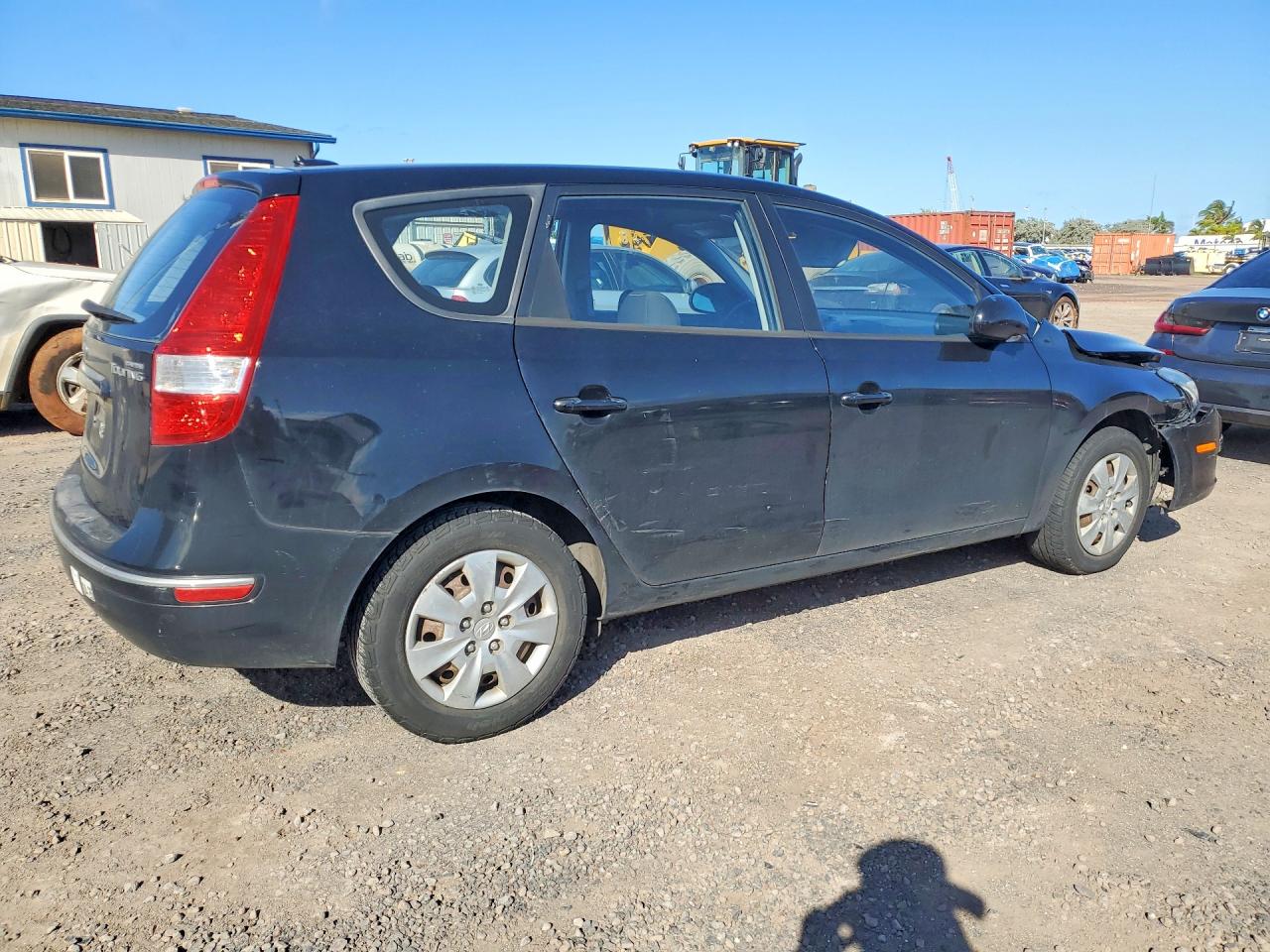 2012 Hyundai Elantra Touring Gls Black vin: KMHDB8AE6CU150630
