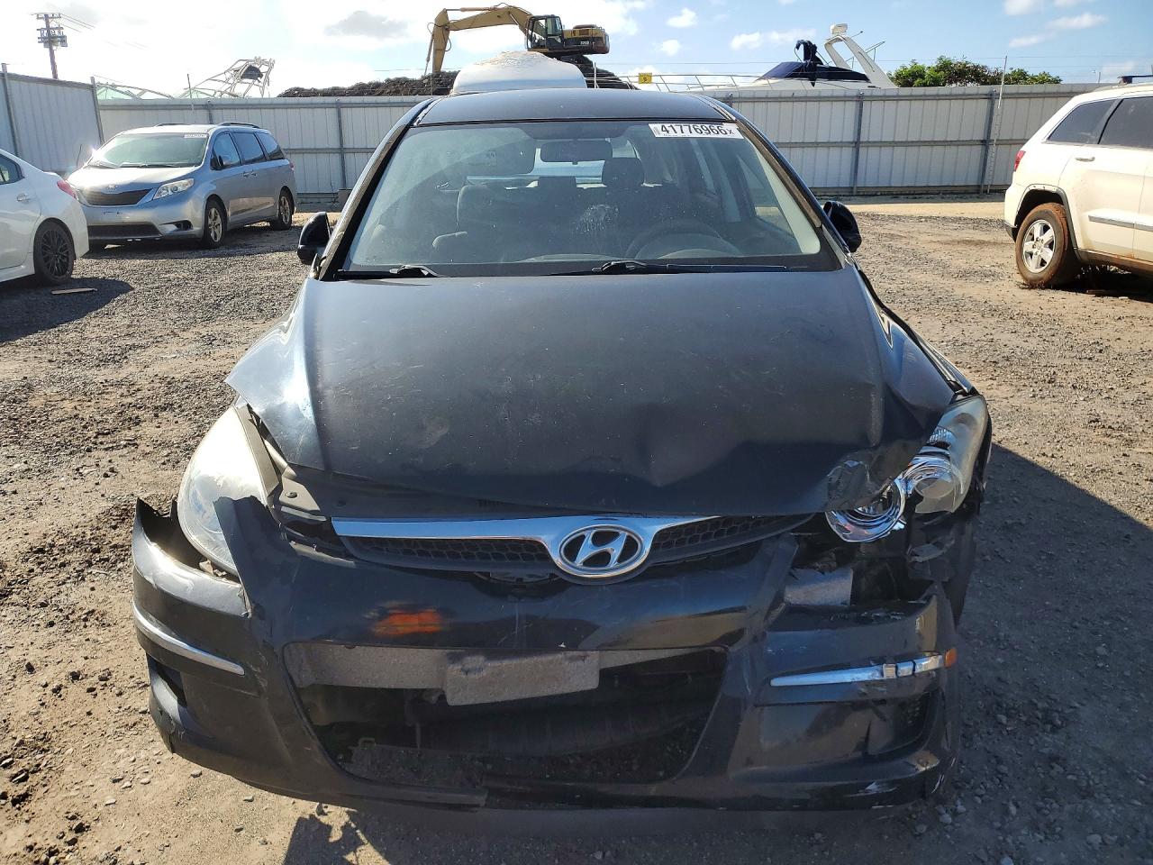 2012 Hyundai Elantra Touring Gls Black vin: KMHDB8AE6CU150630