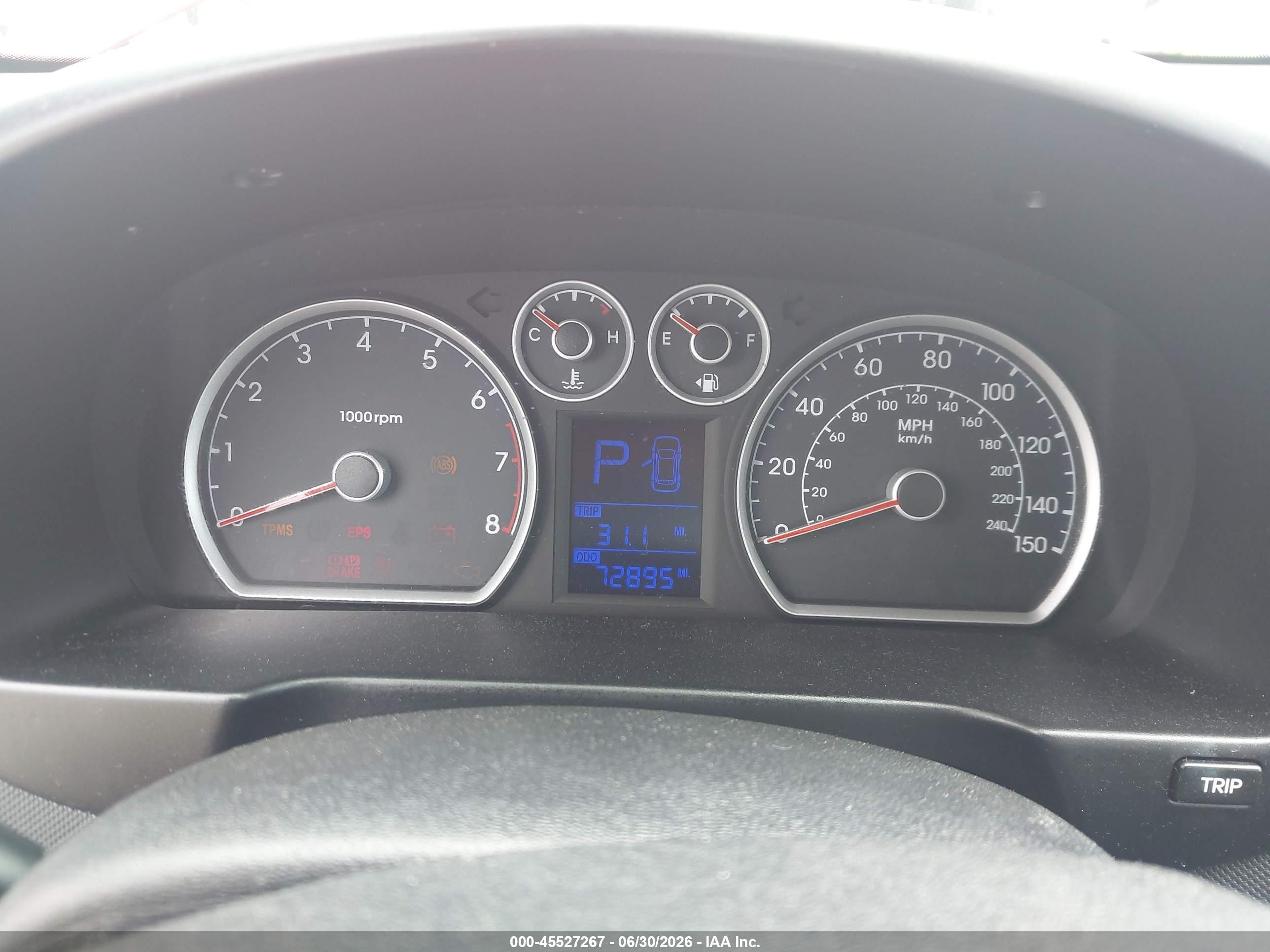2010 Hyundai Elantra Touring Gls Red vin: KMHDB8AE7AU054227