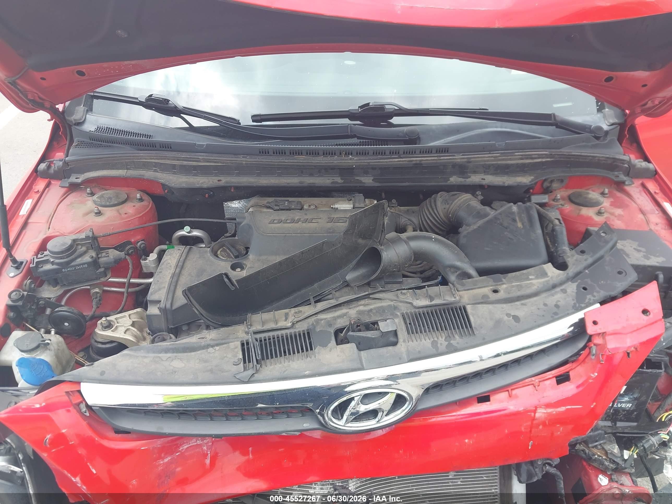2010 Hyundai Elantra Touring Gls Red vin: KMHDB8AE7AU054227