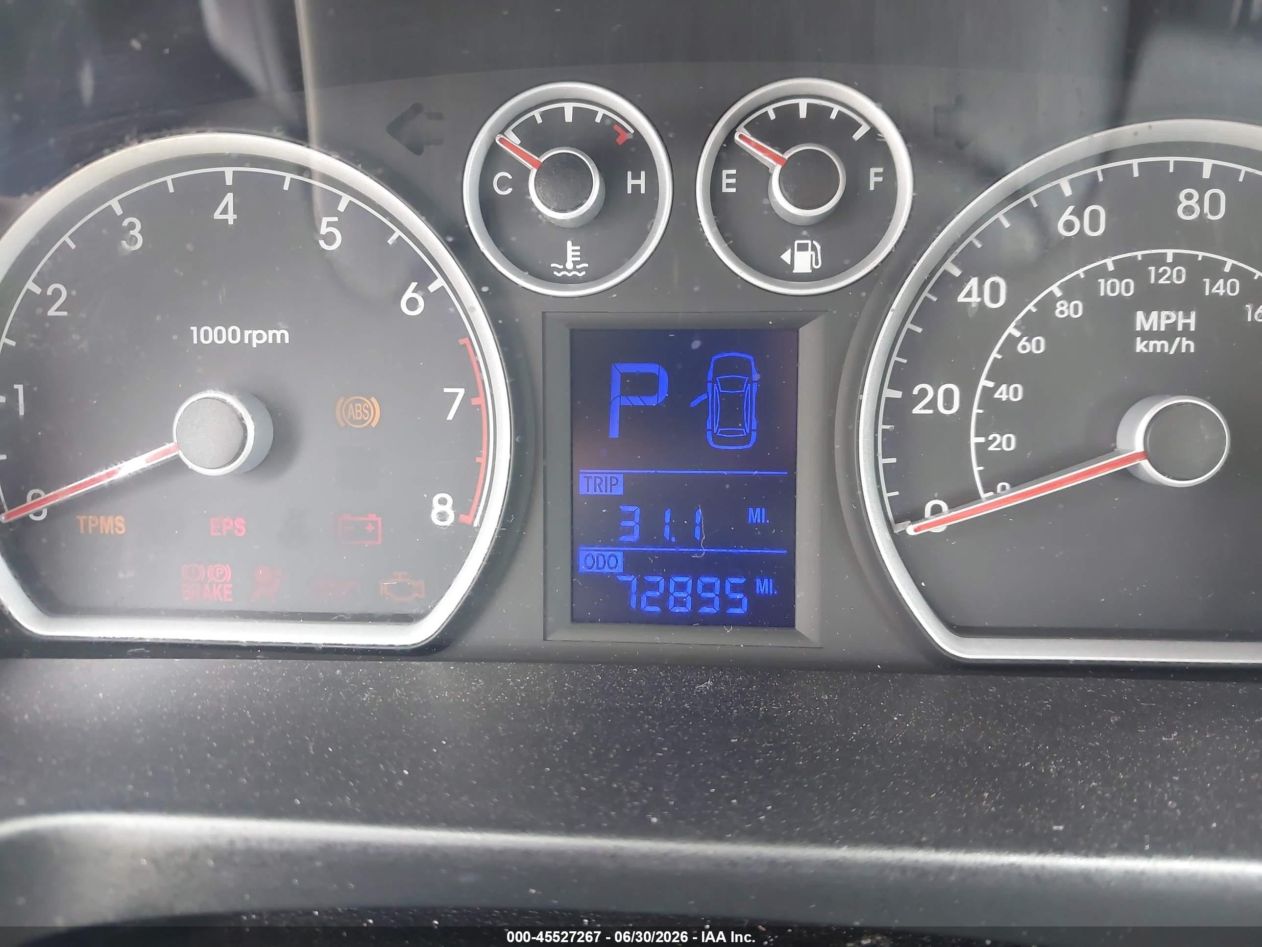 2010 Hyundai Elantra Touring Gls Red vin: KMHDB8AE7AU054227
