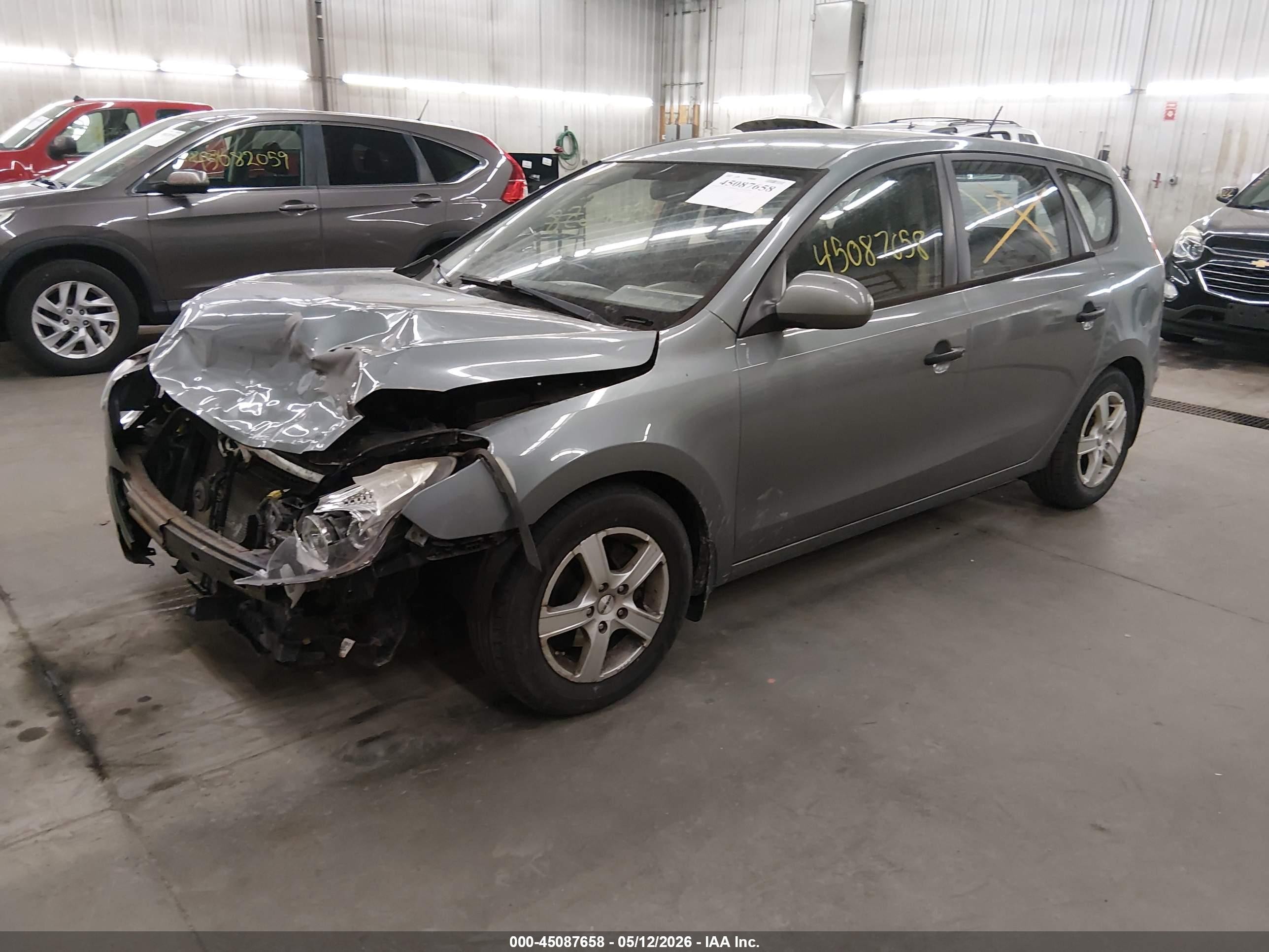 2010 Hyundai Elantra Touring Gls Gray vin: KMHDB8AE8AU052003