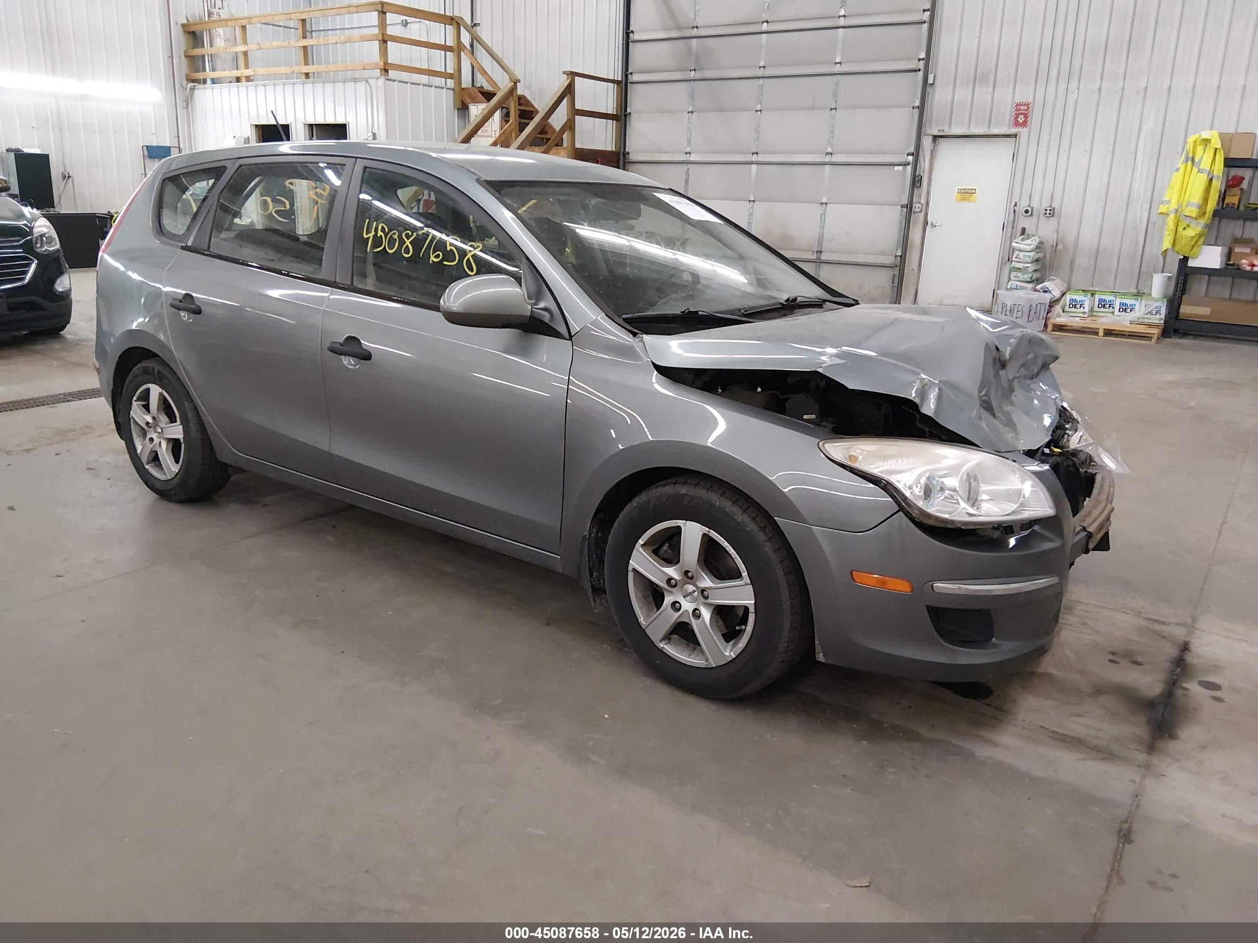 2010 Hyundai Elantra Touring Gls Gray vin: KMHDB8AE8AU052003