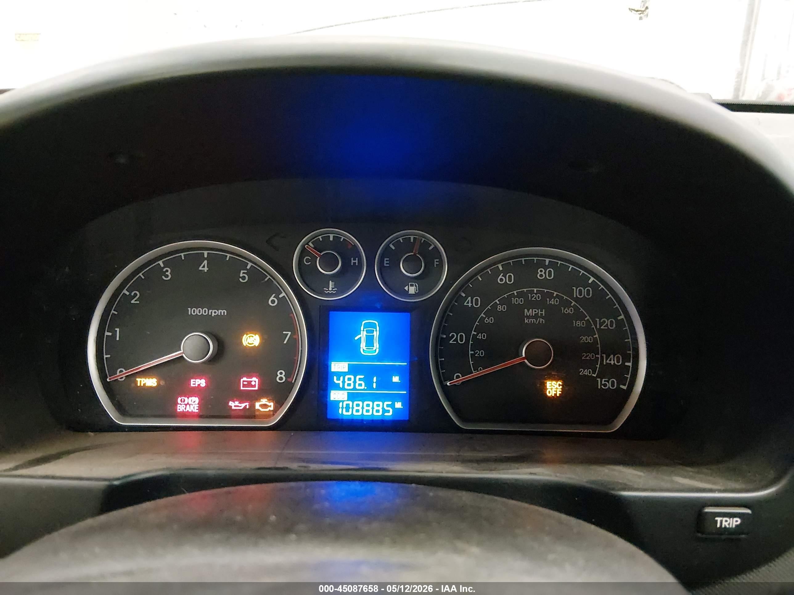 2010 Hyundai Elantra Touring Gls Gray vin: KMHDB8AE8AU052003