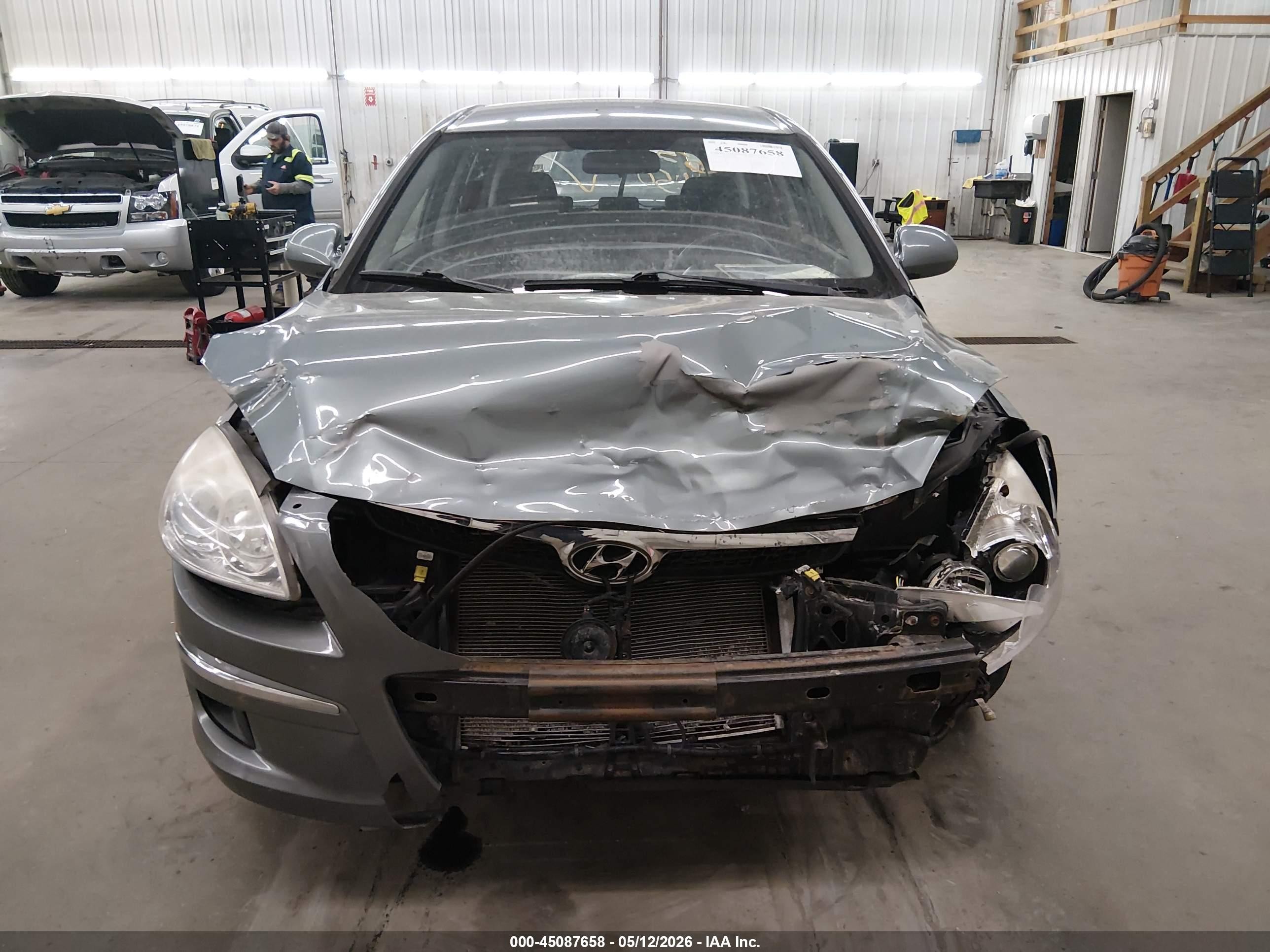 2010 Hyundai Elantra Touring Gls Gray vin: KMHDB8AE8AU052003