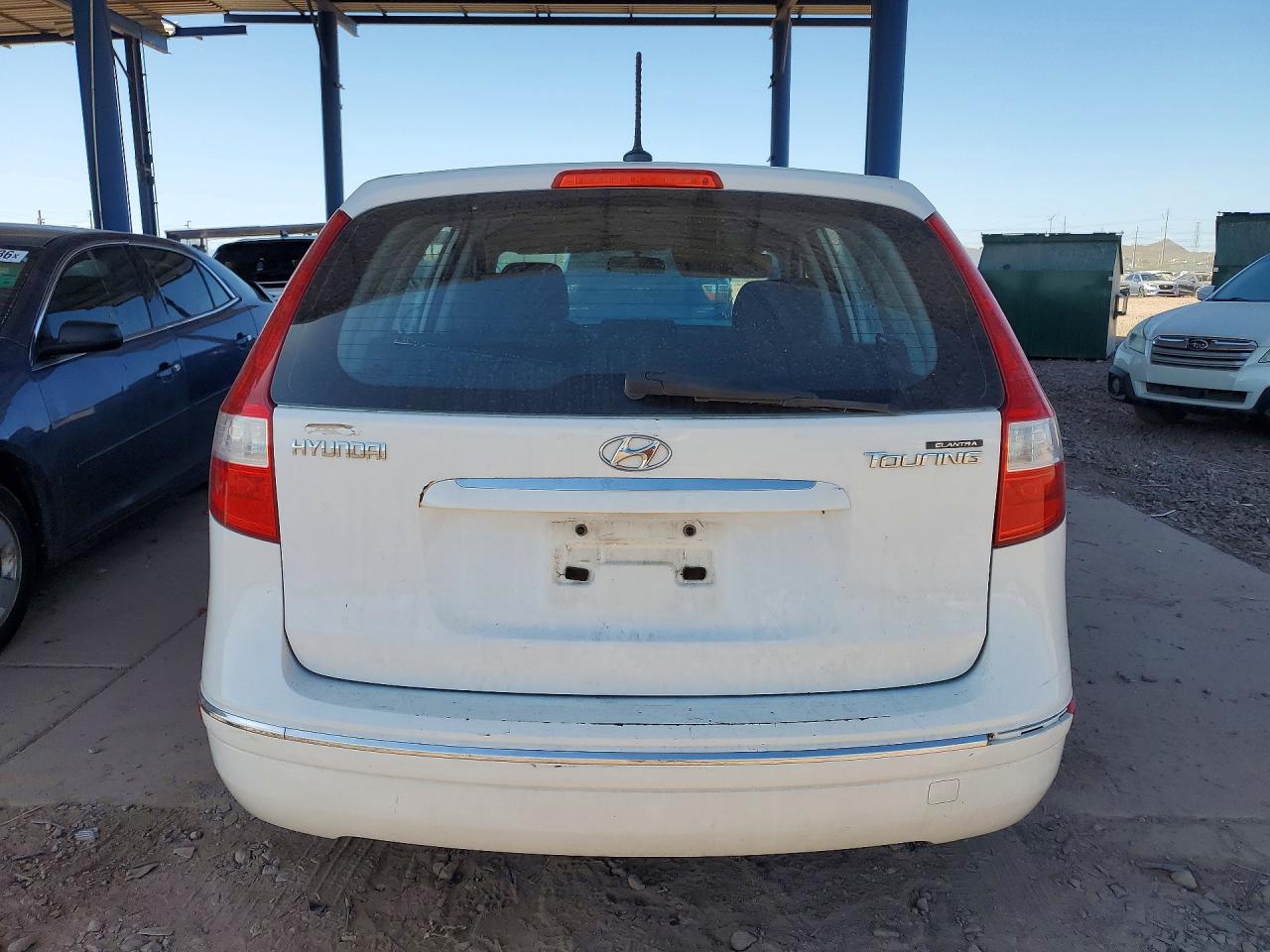 2011 Hyundai Elantra Touring Gls White vin: KMHDB8AE8BU086993