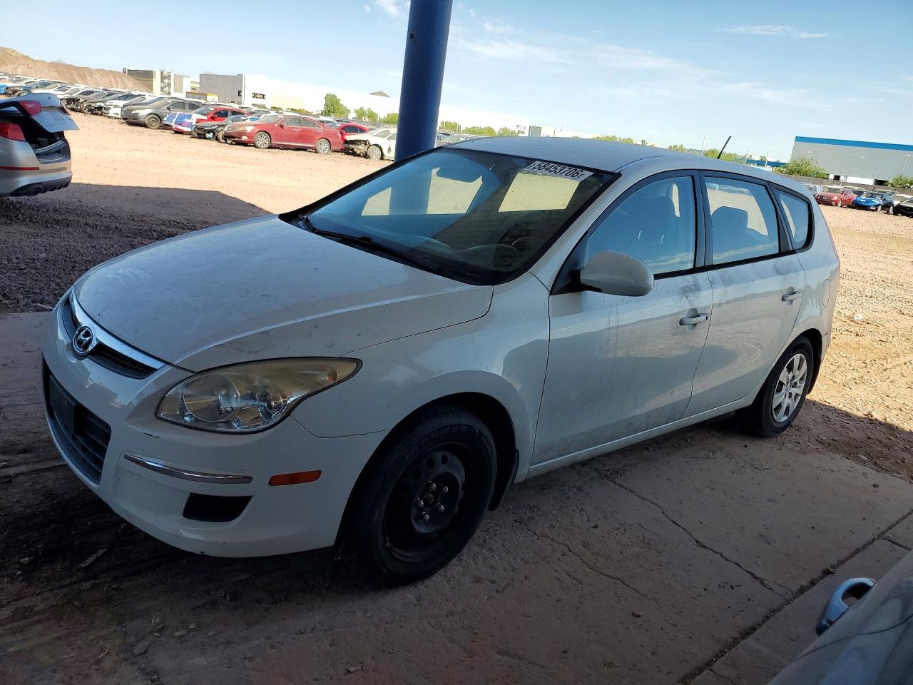 2011 Hyundai Elantra Touring Gls White vin: KMHDB8AE8BU086993
