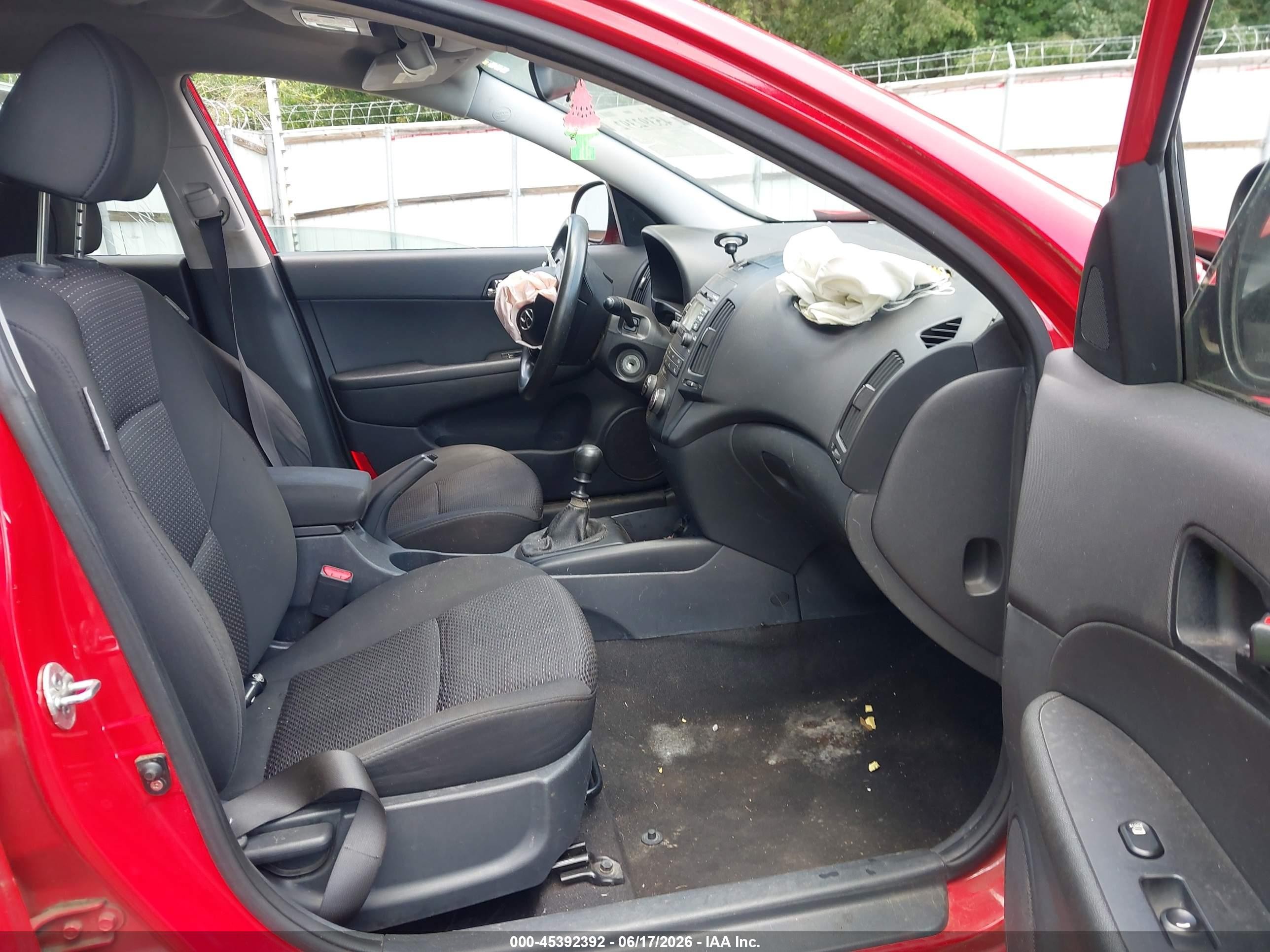 2011 Hyundai Elantra Touring Gls Красный vin: KMHDB8AE8BU105140