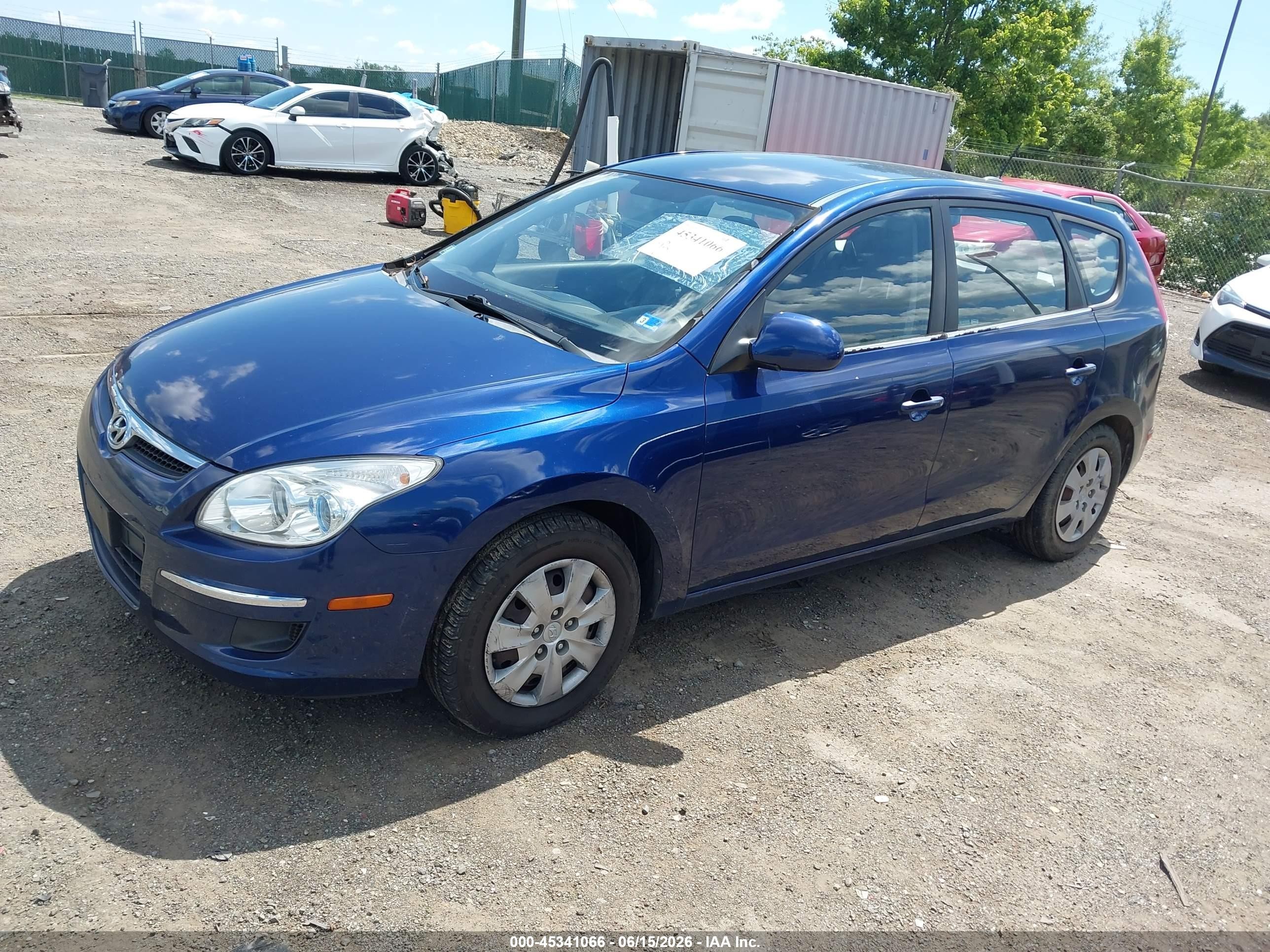 2011 Hyundai Elantra Touring Gls Navy vin: KMHDB8AE9BU097047