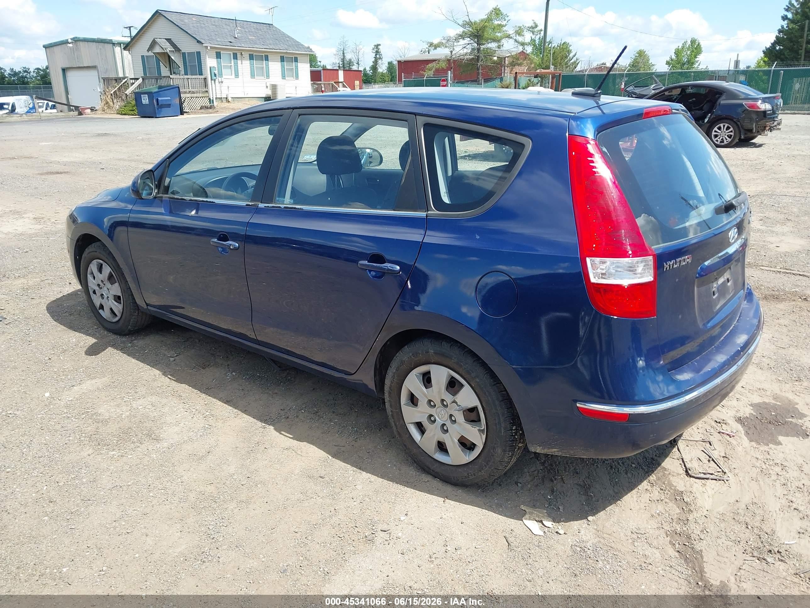 2011 Hyundai Elantra Touring Gls Navy vin: KMHDB8AE9BU097047